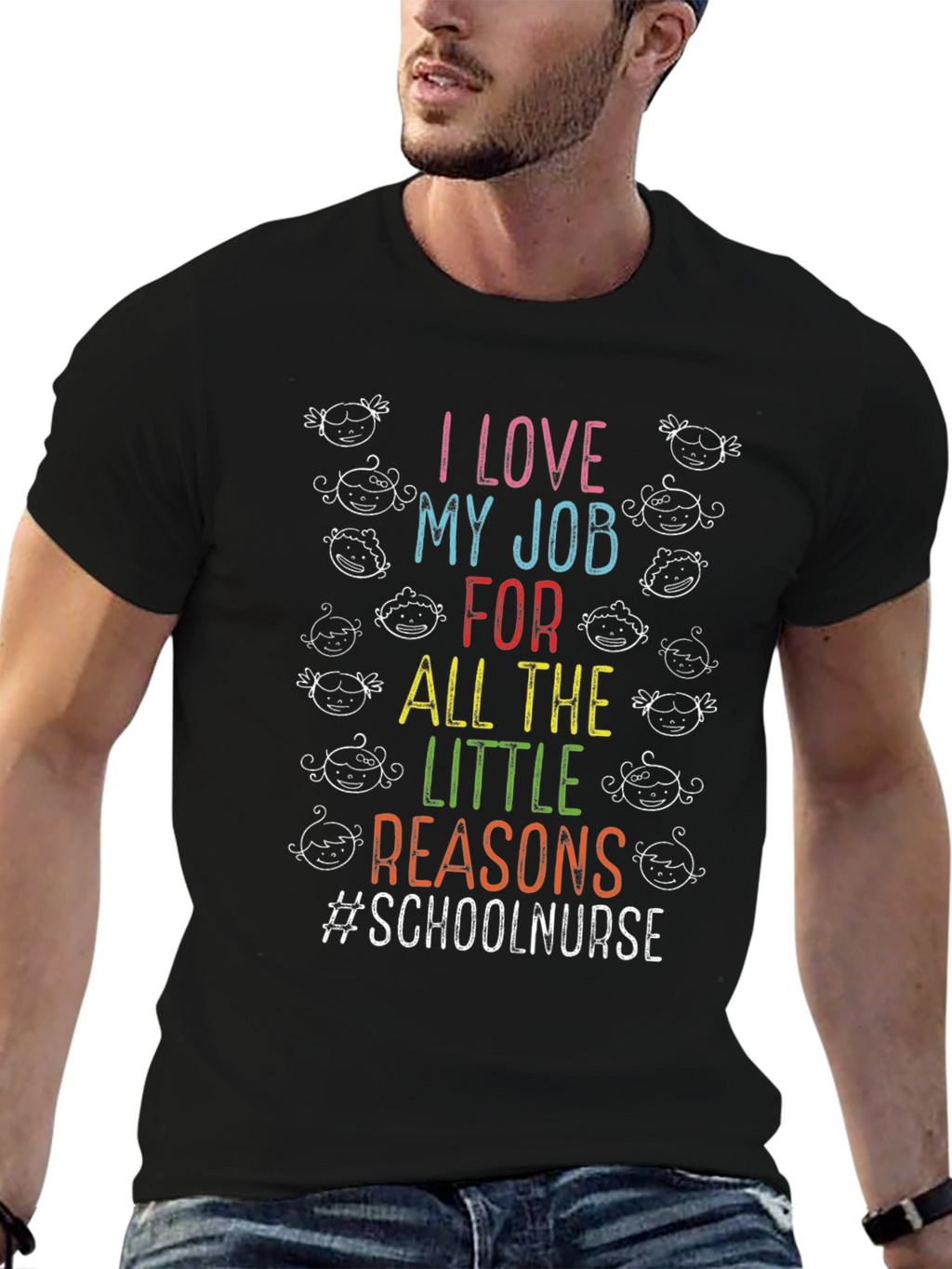 I Love My Job School Nurse T-Shirt