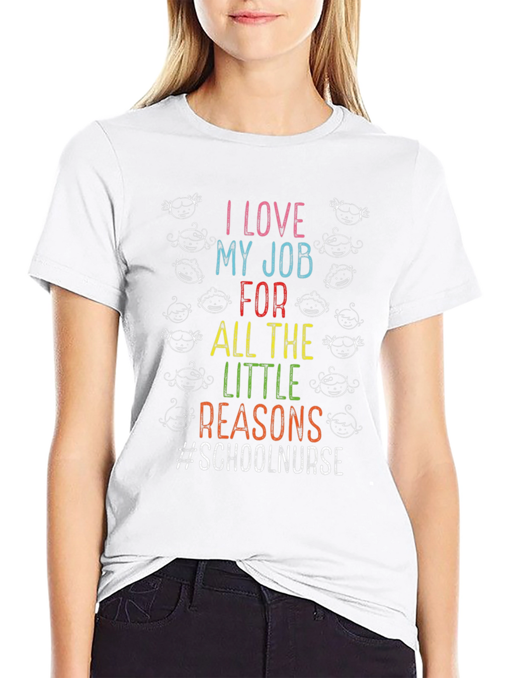 I Love My Job School Nurse T-Shirt
