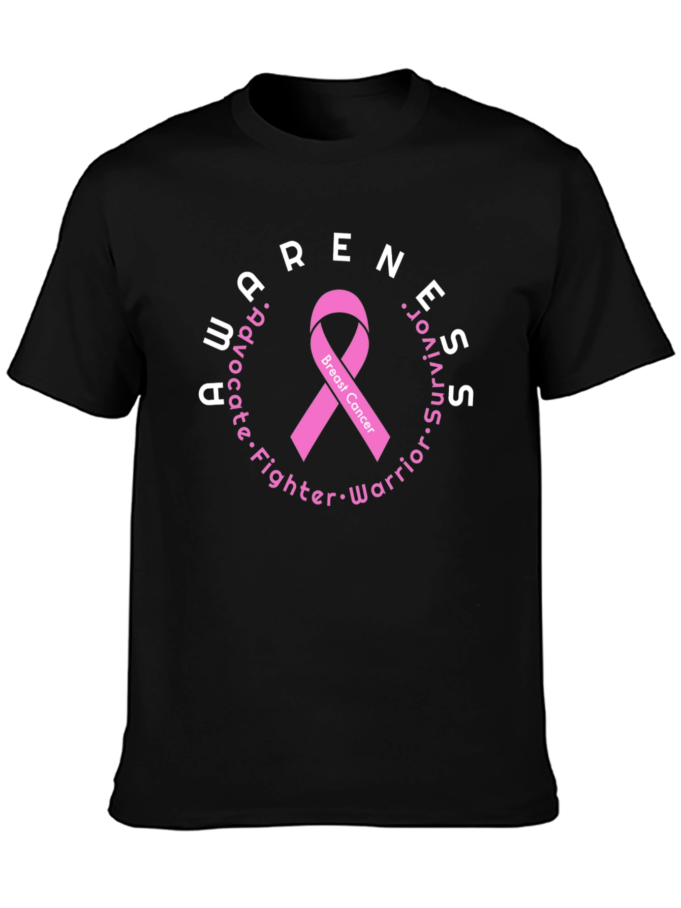 Breast Cancer Awareness Ribbon T-Shirt