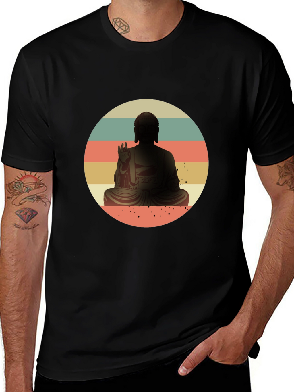 Retro Buddha T-Shirt