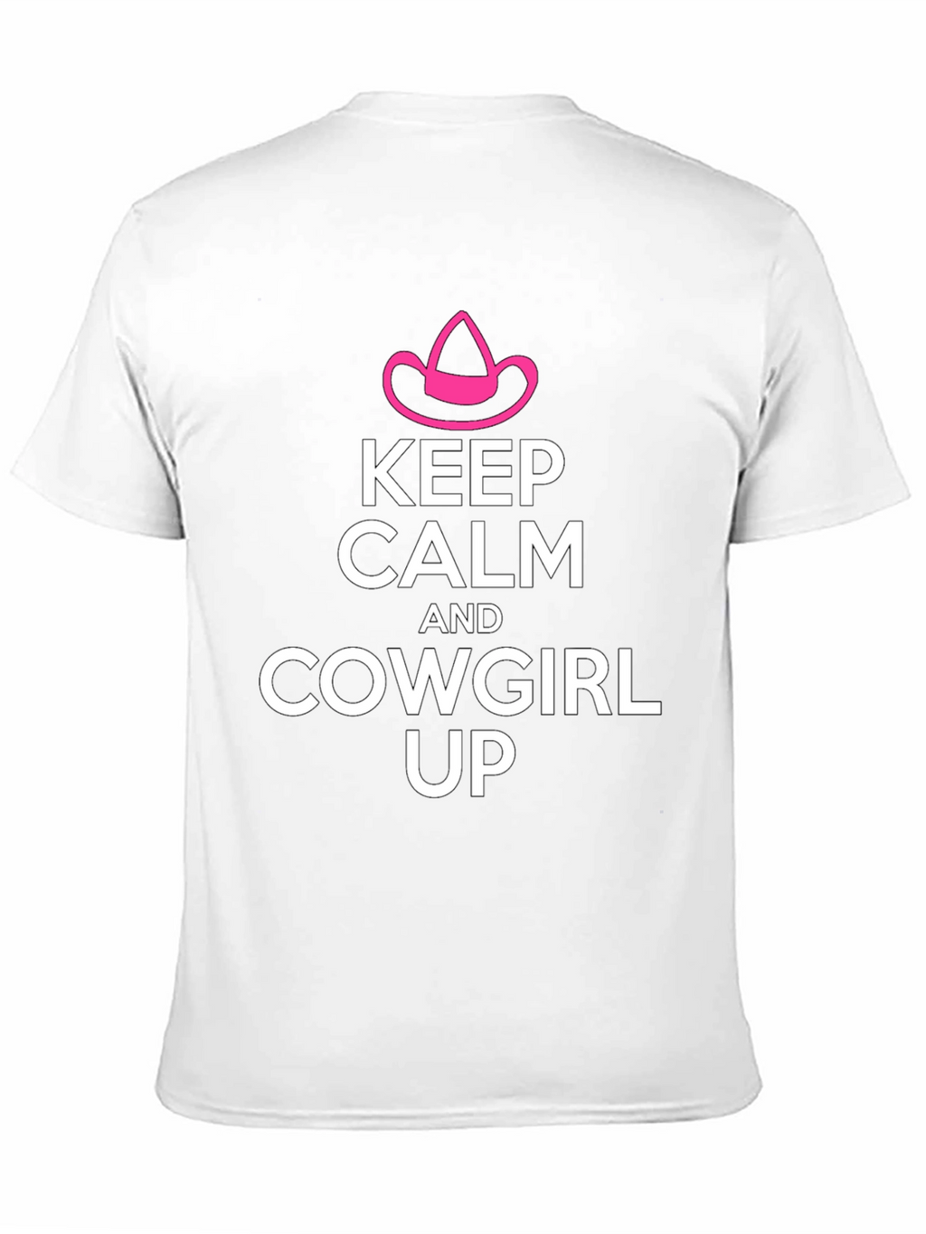 Keep Calm Cowgirl Up Graphic Tee