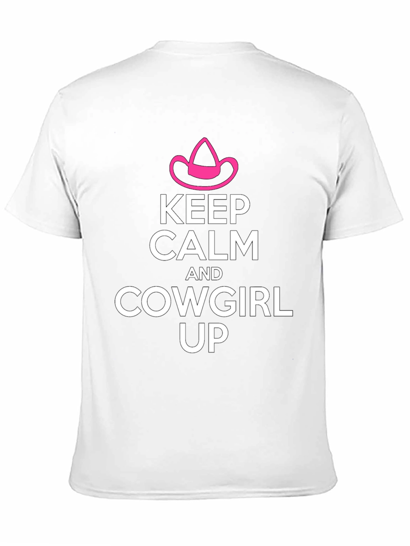 Keep Calm Cowgirl Up Graphic Tee