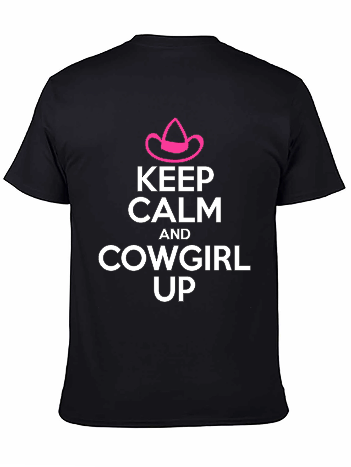 Keep Calm Cowgirl Up Graphic Tee