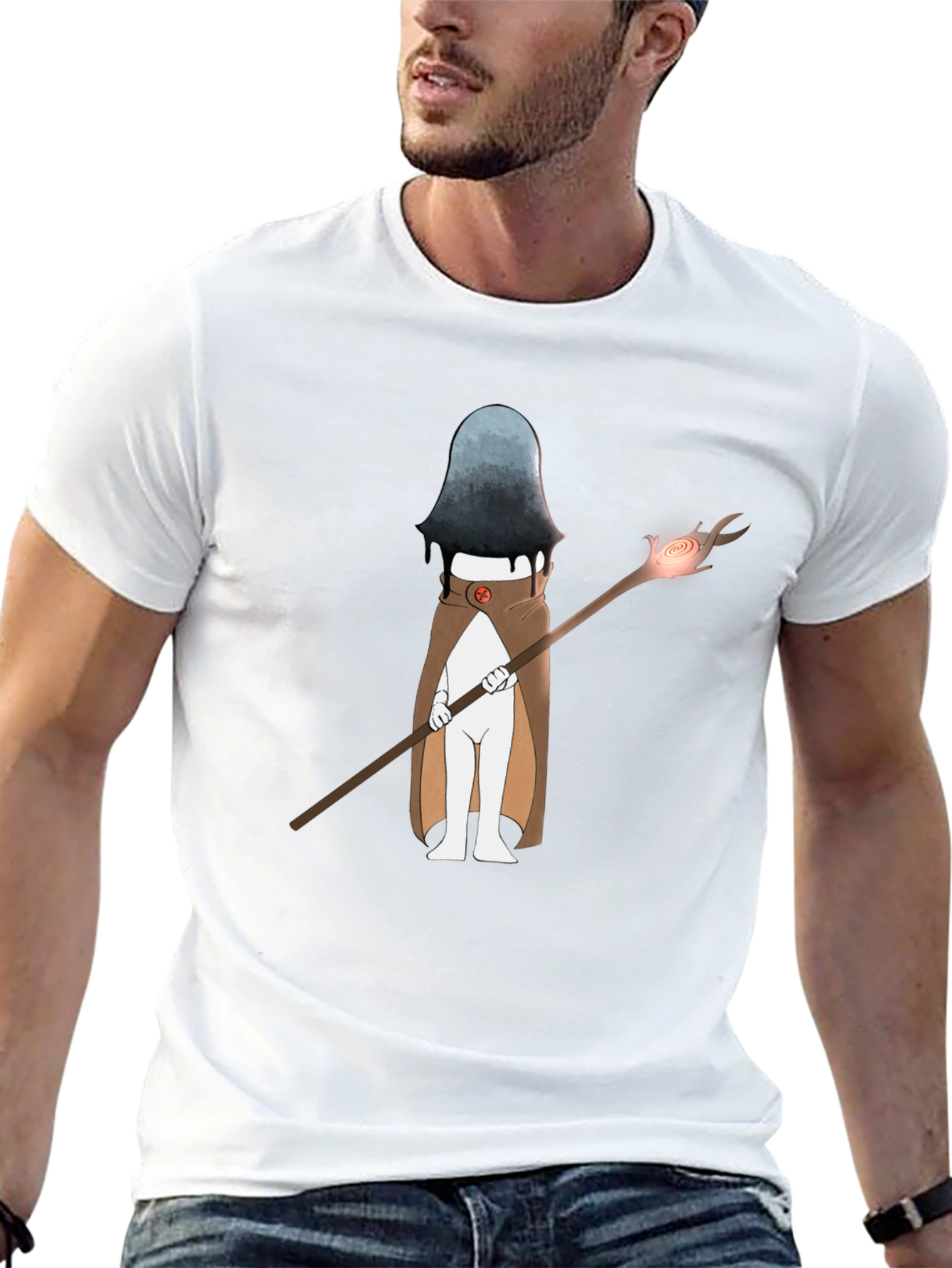 Wizard Graphic Tee - Stylish Magic T-Shirt