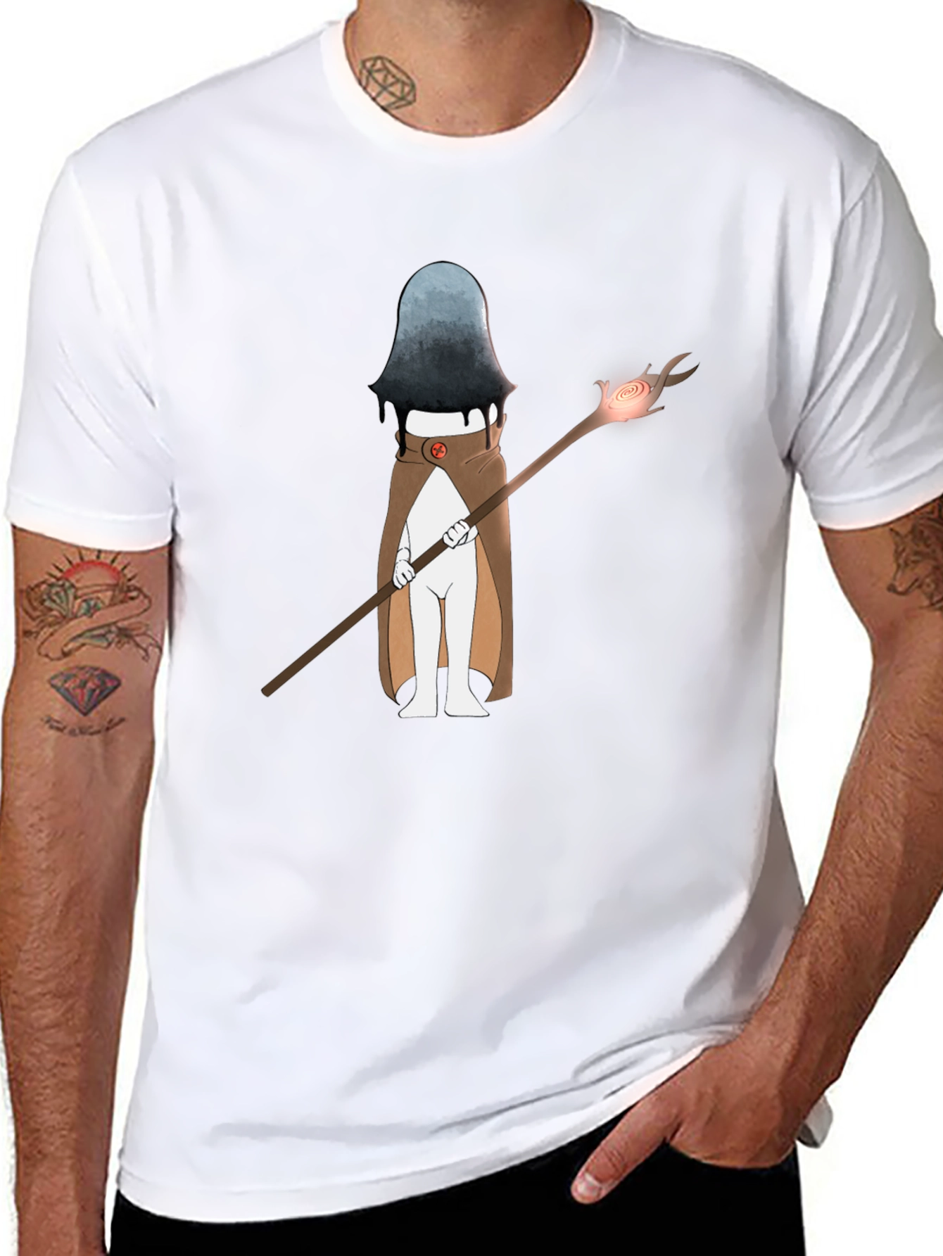 Wizard Graphic Tee - Stylish Magic T-Shirt