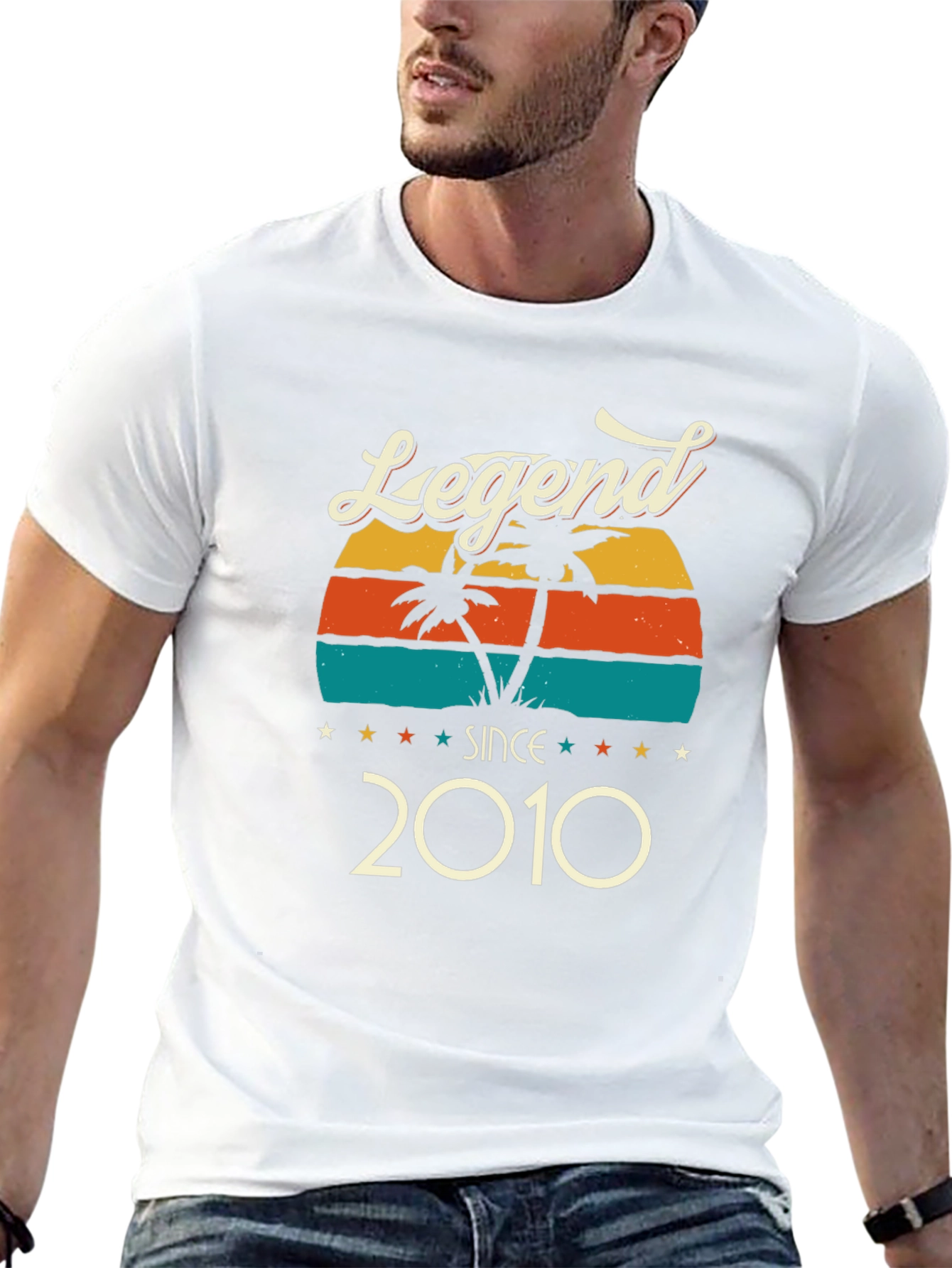 Legend Since 2010 Black Graphic Tee