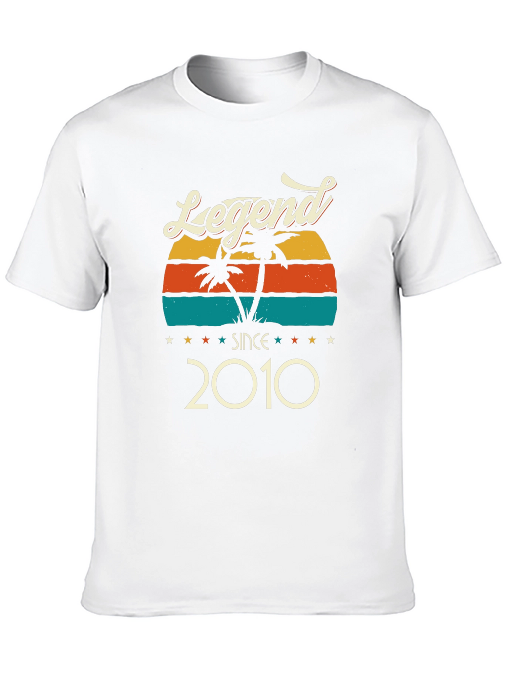 Legend Since 2010 Black Graphic Tee