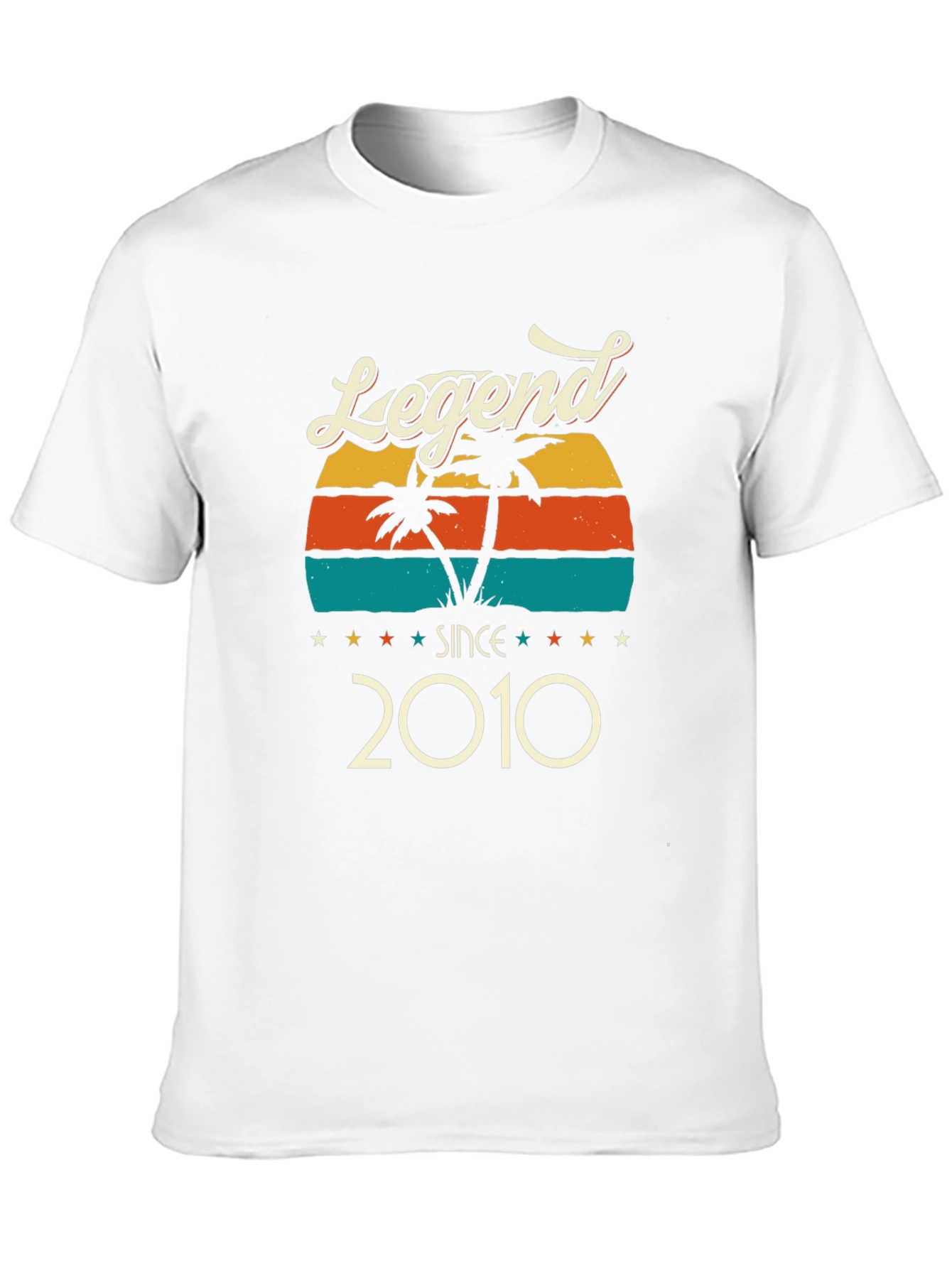 Legend Since 2010 Black Graphic Tee