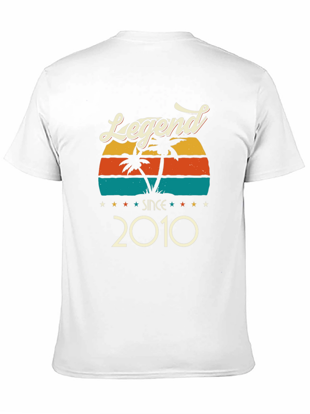 Legend Since 2010 Black Graphic Tee
