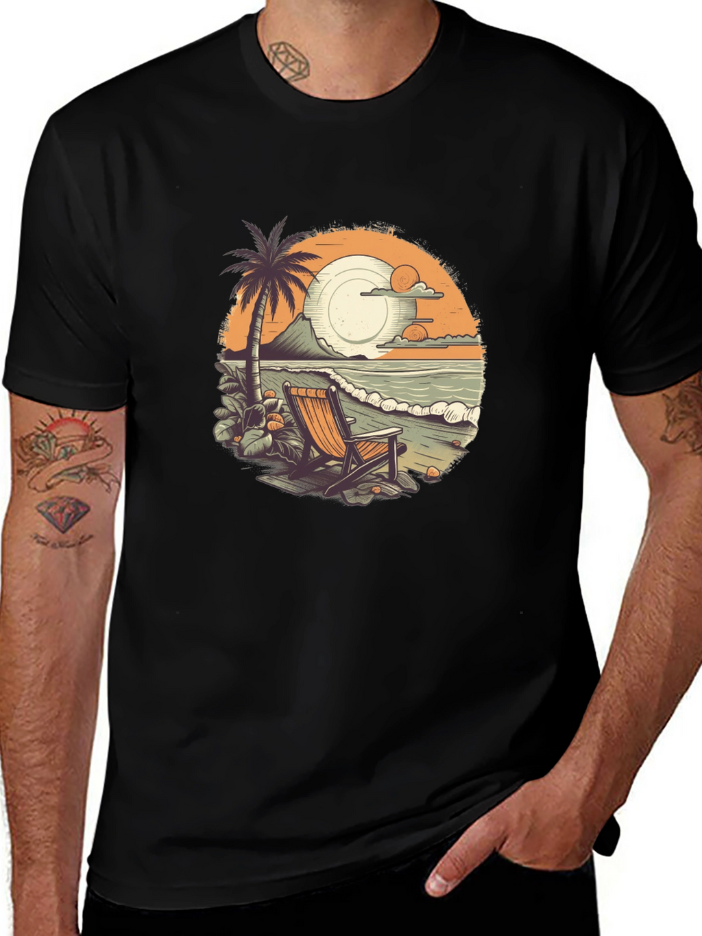 Tropical Beach T-Shirt