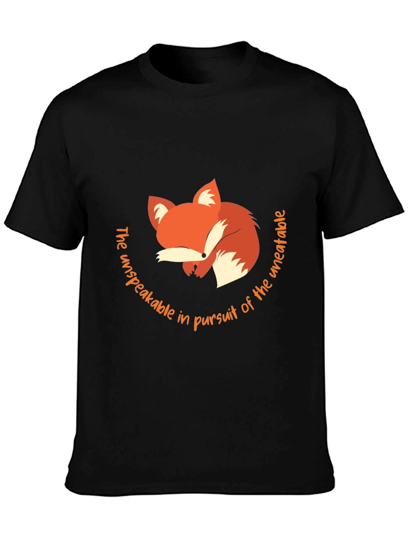 Fox Graphic Tee -  Unspeakable Pursuit T-Shirt