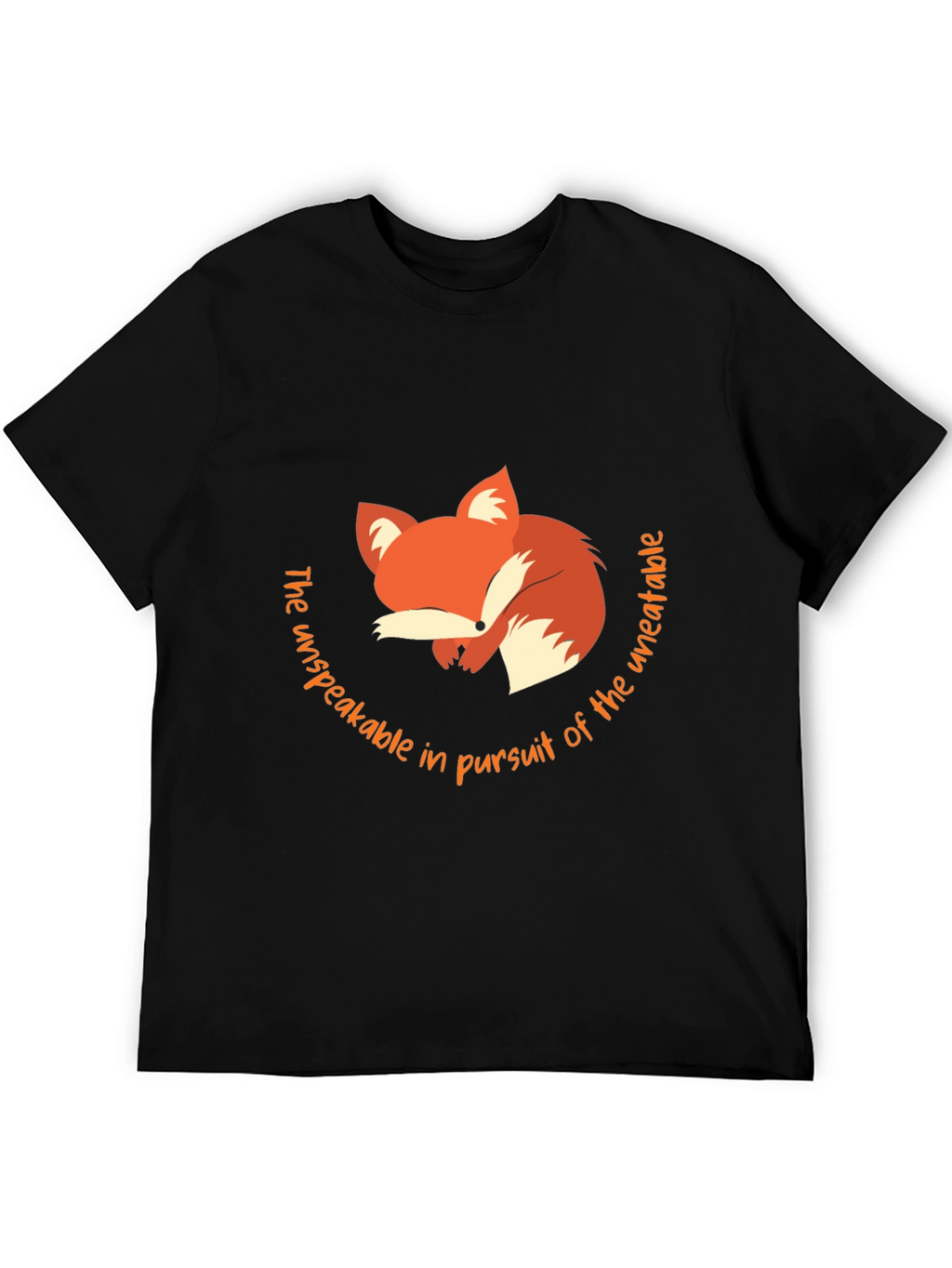 Fox Graphic Tee -  Unspeakable Pursuit T-Shirt