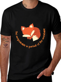 Fox Graphic Tee -  Unspeakable Pursuit T-Shirt