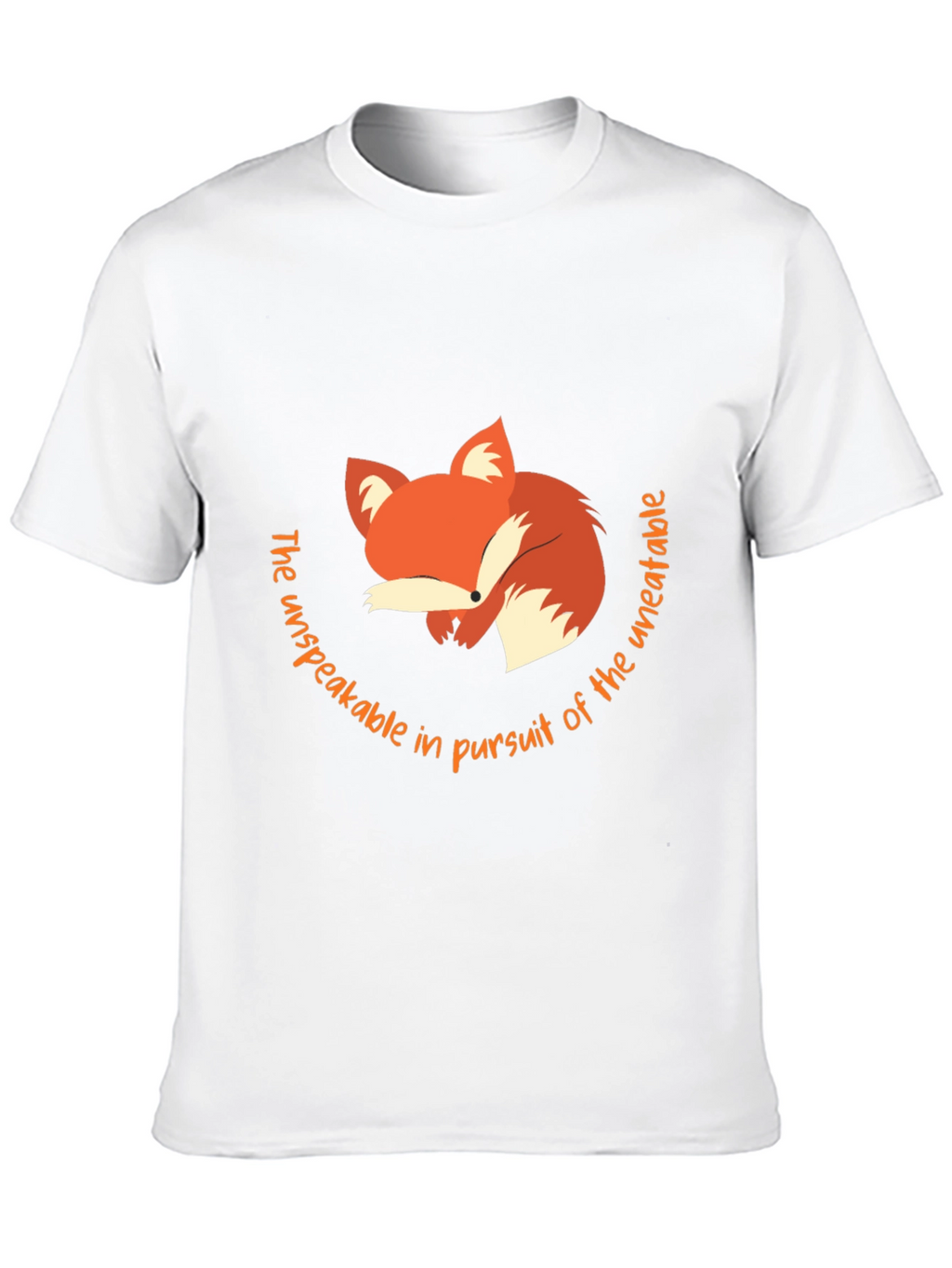 Fox Graphic Tee -  Unspeakable Pursuit T-Shirt