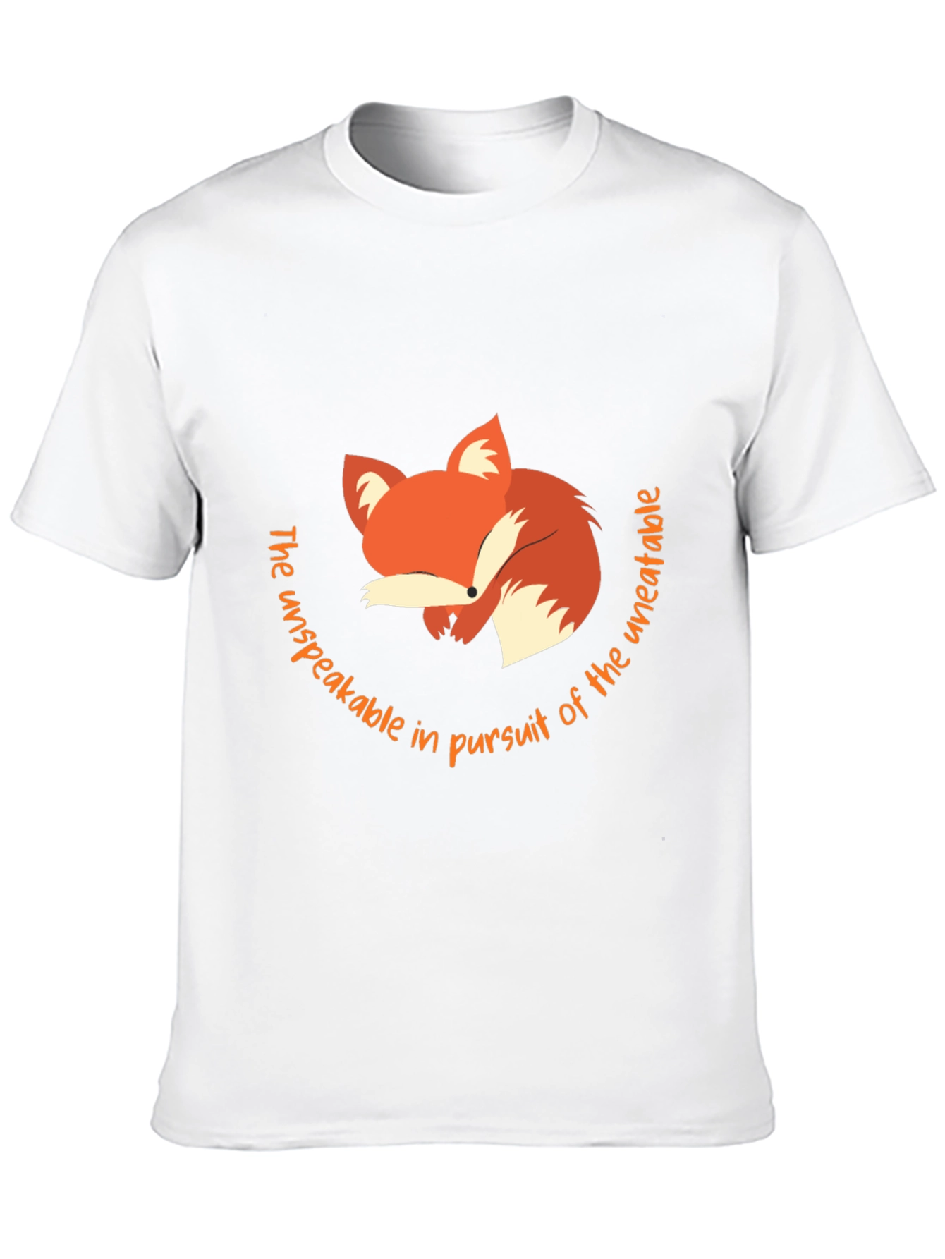 Fox Graphic Tee -  Unspeakable Pursuit T-Shirt