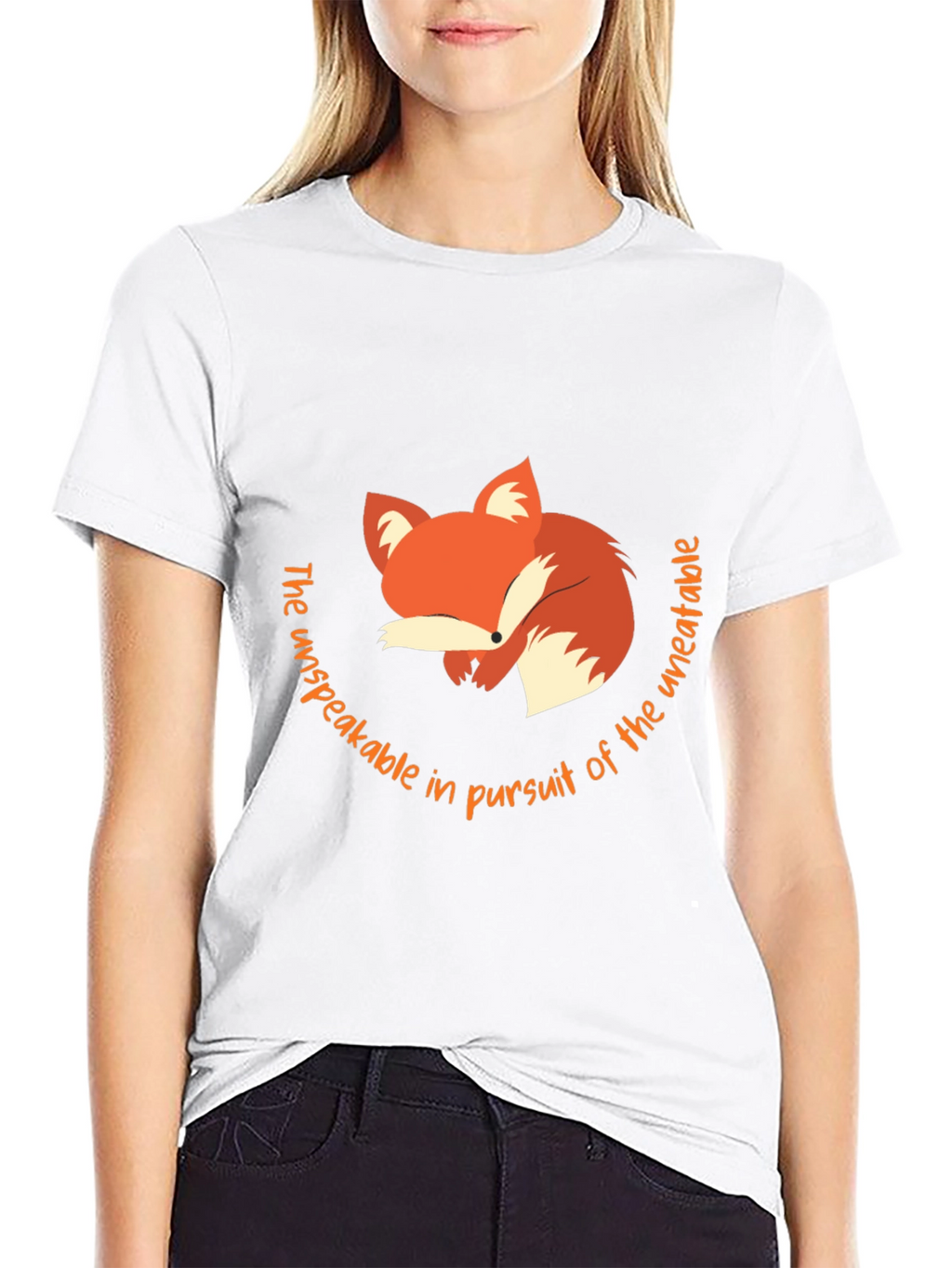 Fox Graphic Tee -  Unspeakable Pursuit T-Shirt