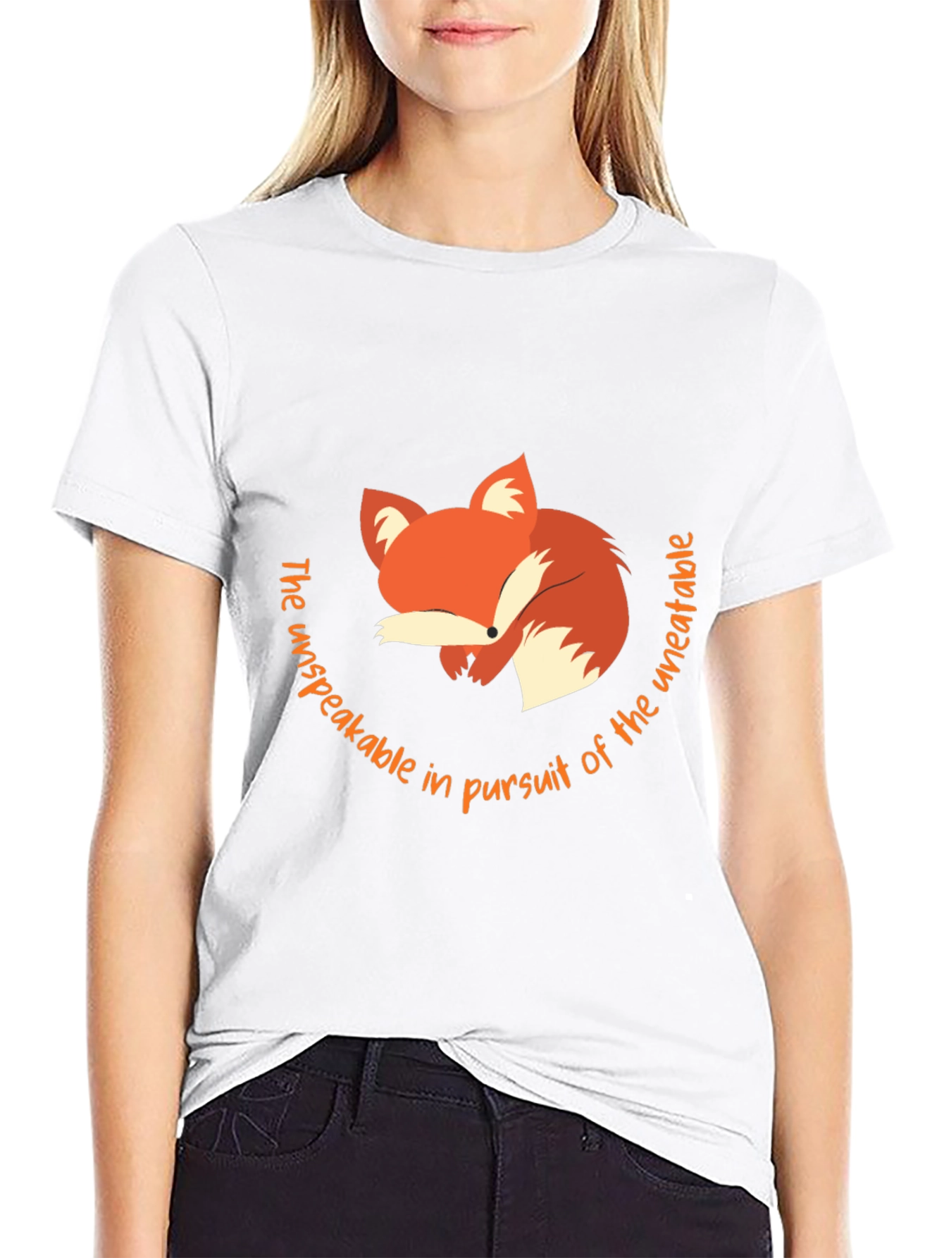 Fox Graphic Tee -  Unspeakable Pursuit T-Shirt
