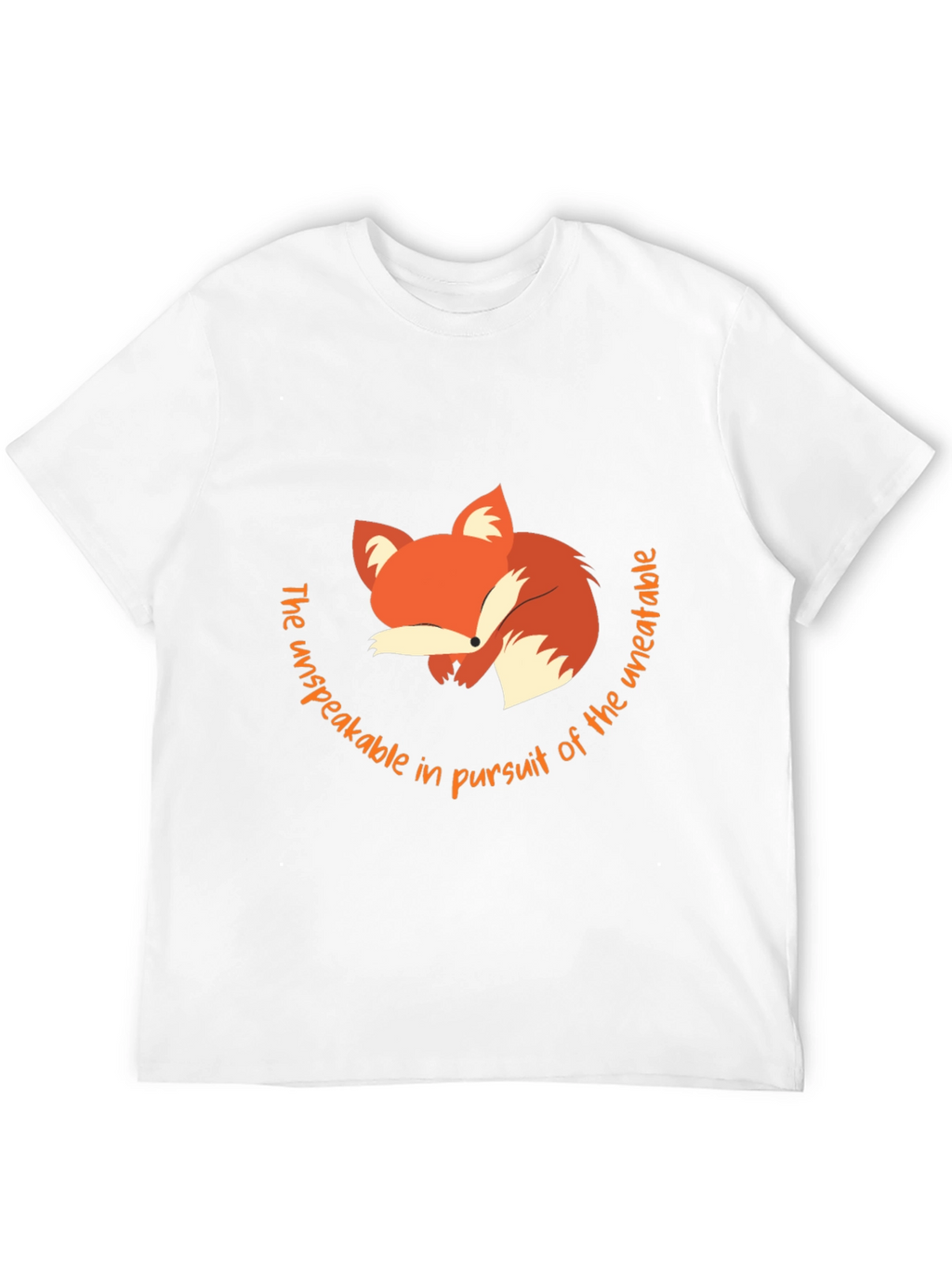 Fox Graphic Tee -  Unspeakable Pursuit T-Shirt