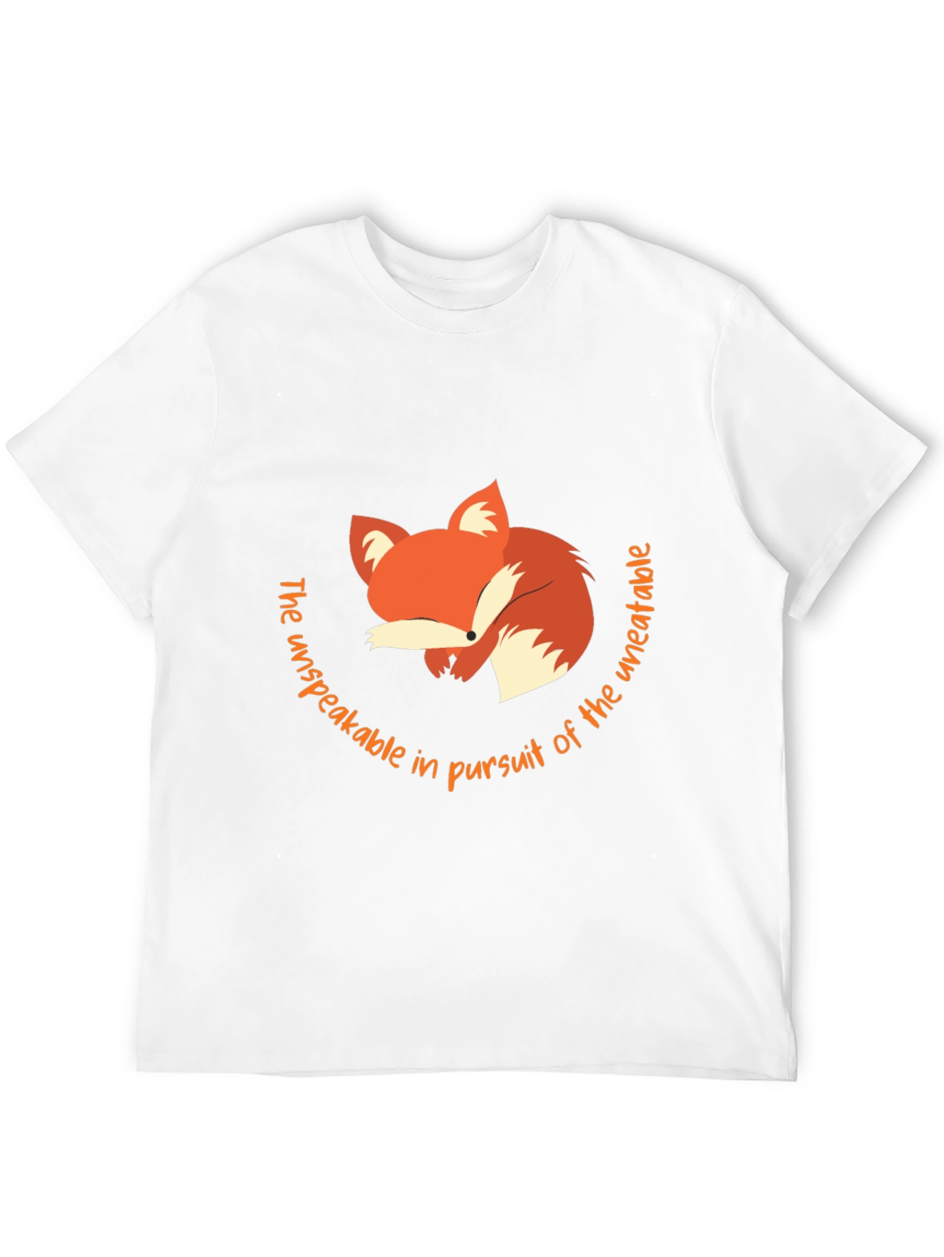 Fox Graphic Tee -  Unspeakable Pursuit T-Shirt
