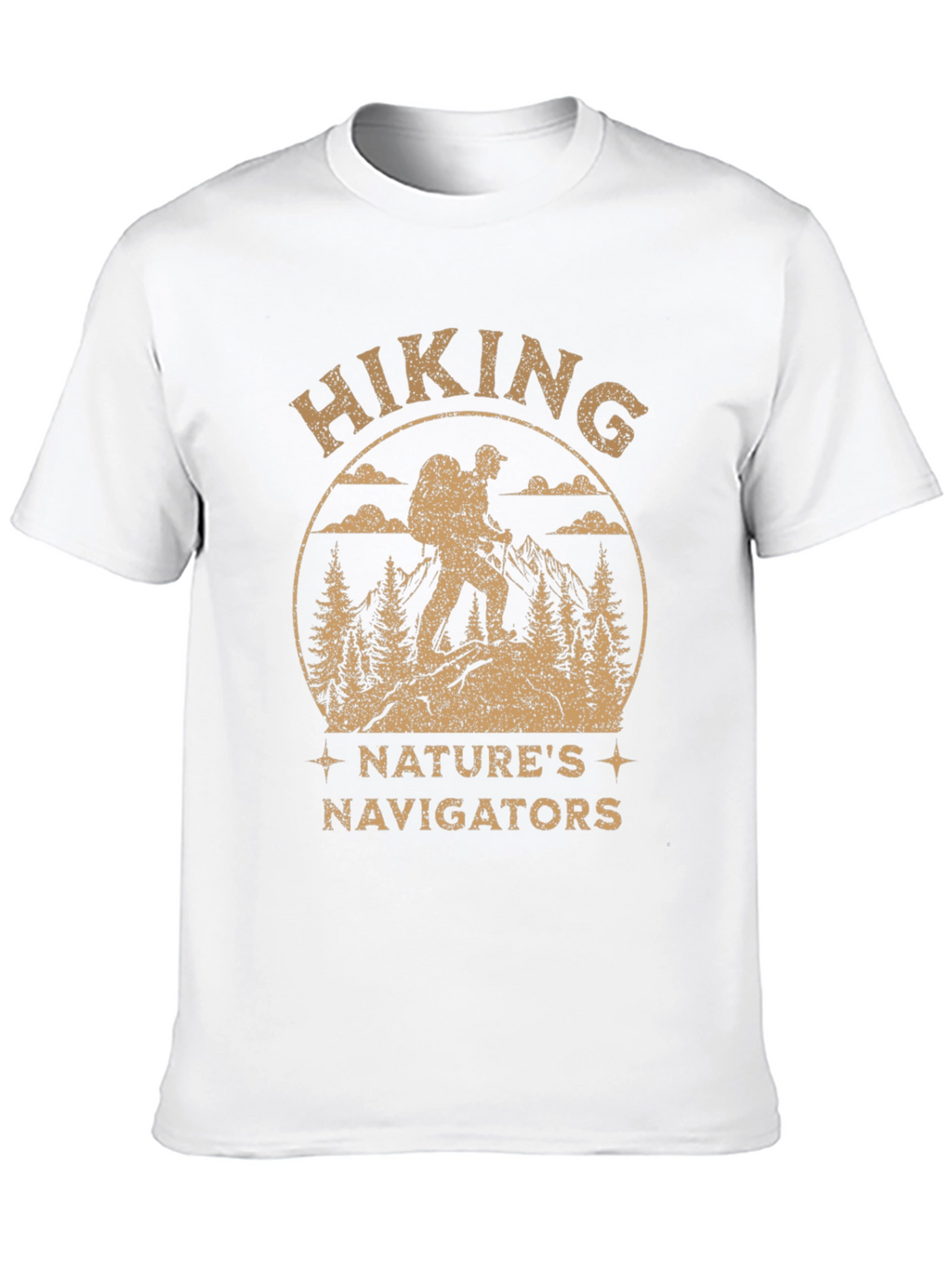 Hiking Natures Navigators Graphic T-Shirt