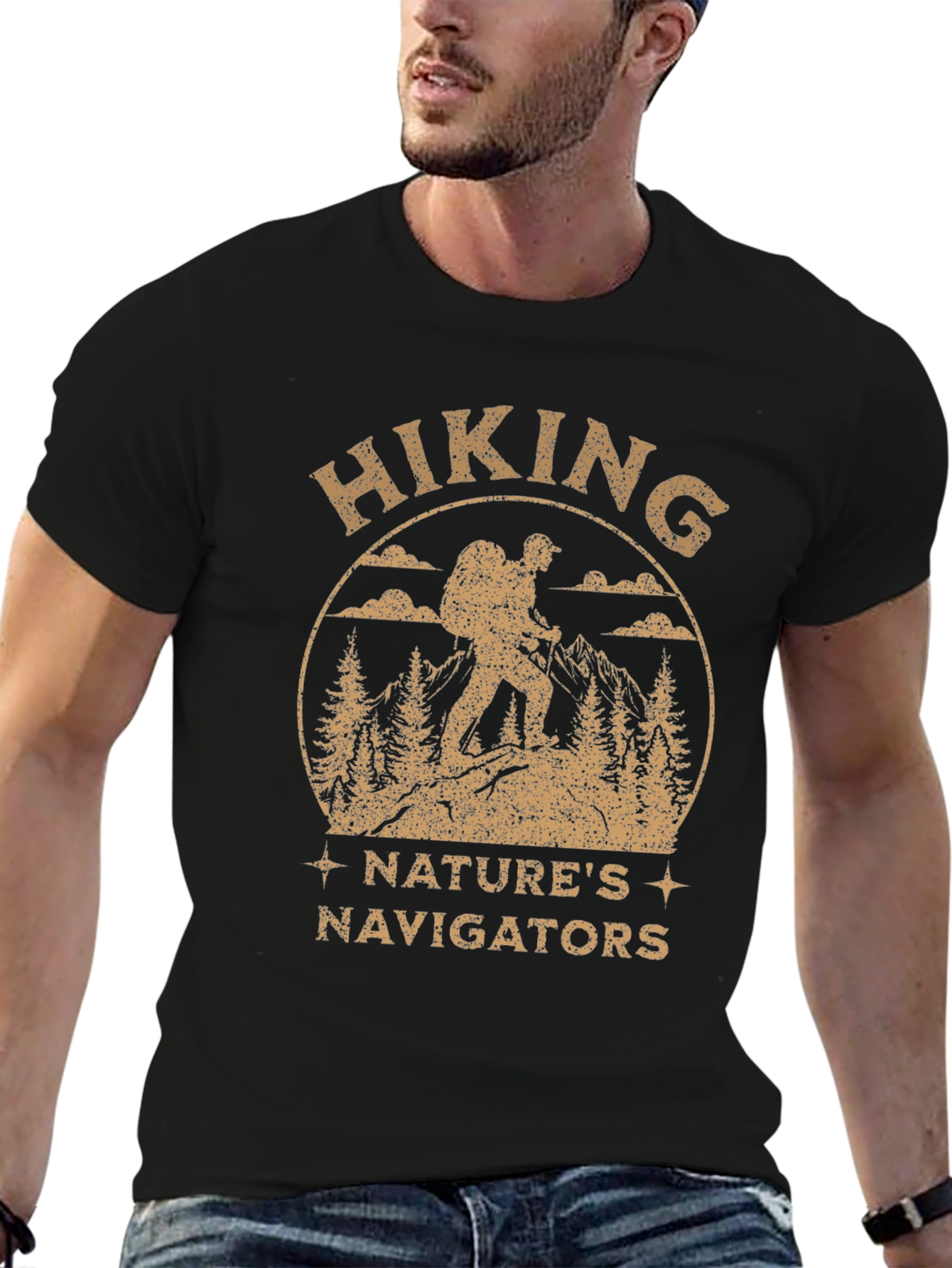 Hiking Natures Navigators Graphic T-Shirt