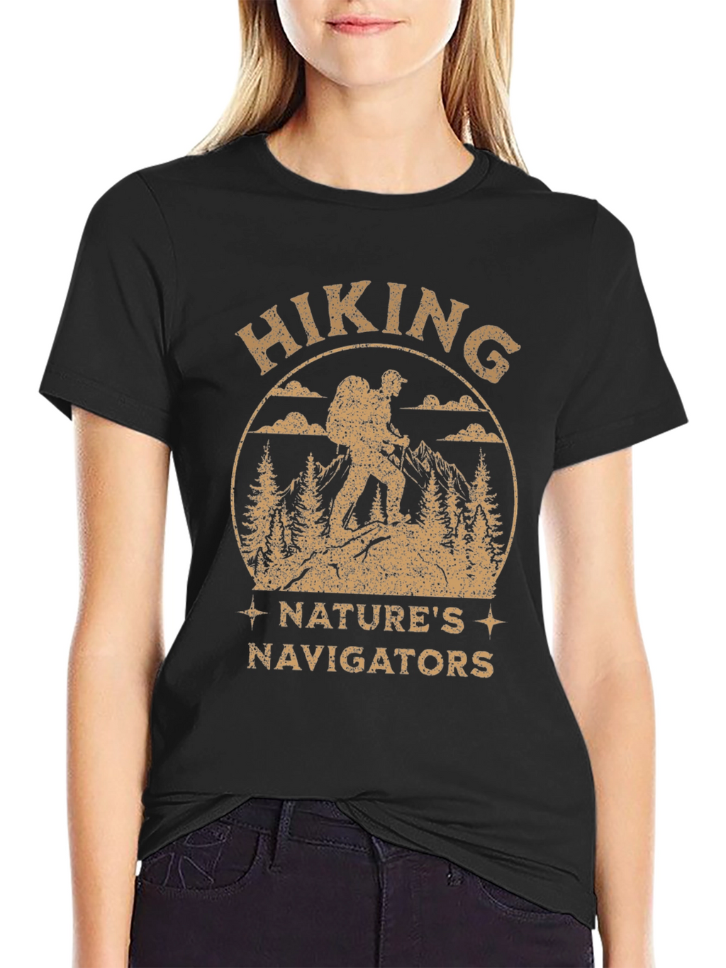 Hiking Natures Navigators Graphic T-Shirt