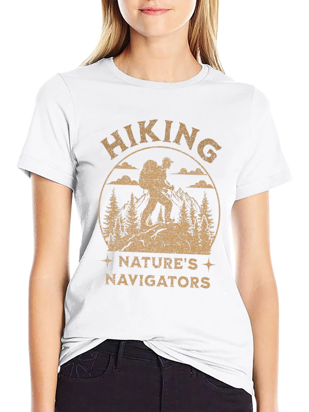 Hiking Natures Navigators Graphic T-Shirt