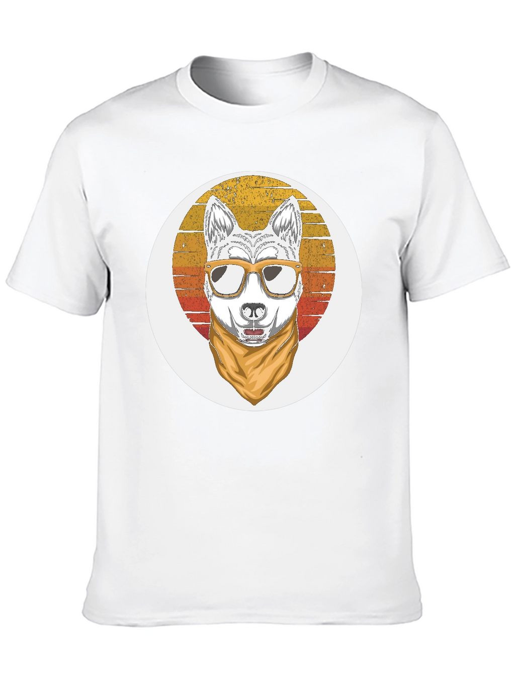 Cool Dog Retro T-Shirt