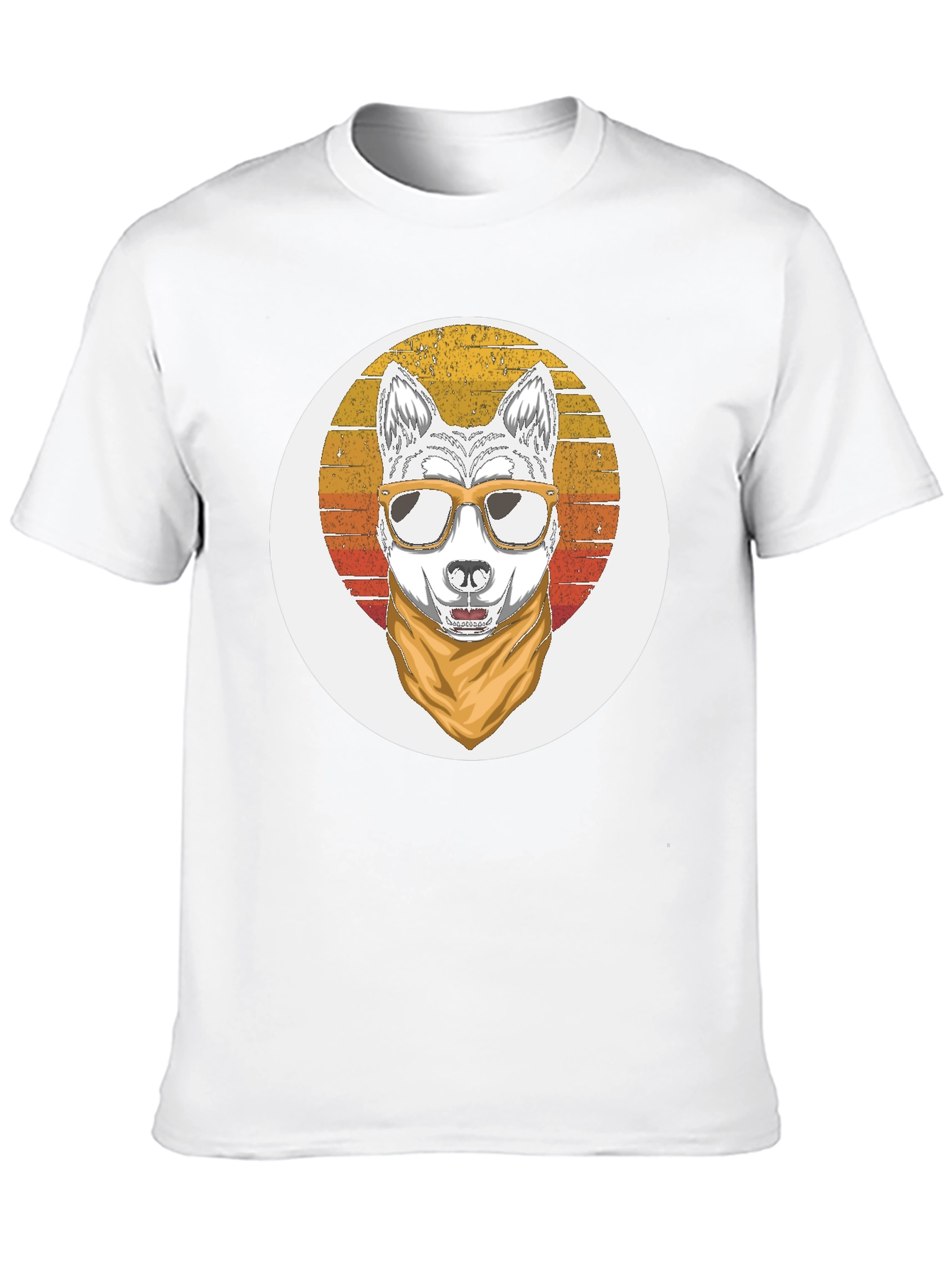 Cool Dog Retro T-Shirt