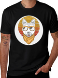 Cool Dog Retro T-Shirt