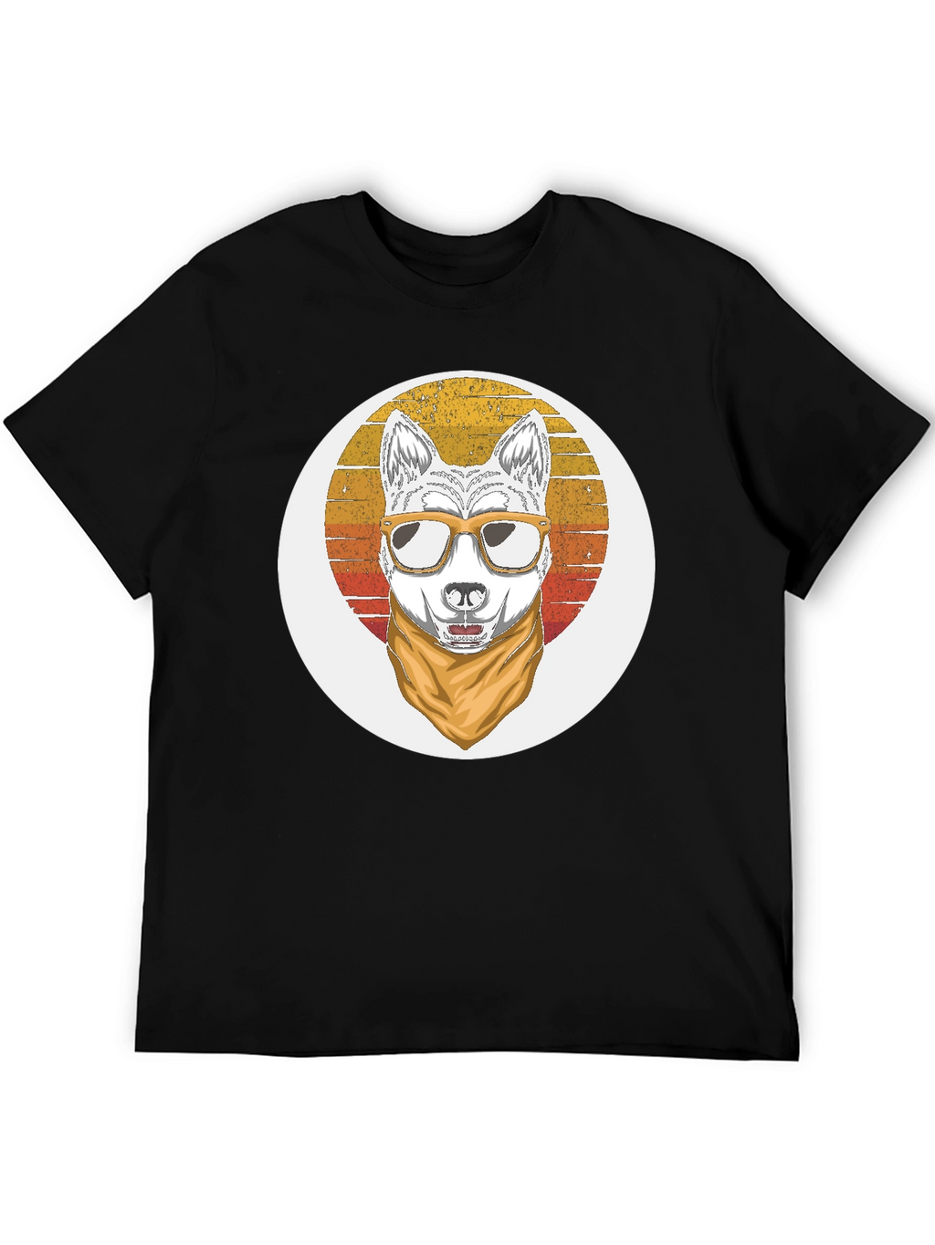 Cool Dog Retro T-Shirt