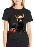 Festive Bull T-Shirt
