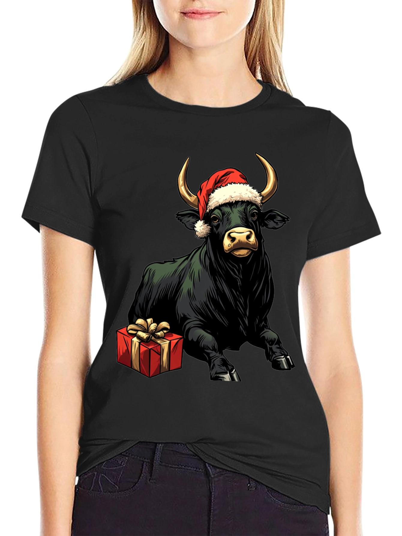 Festive Bull T-Shirt