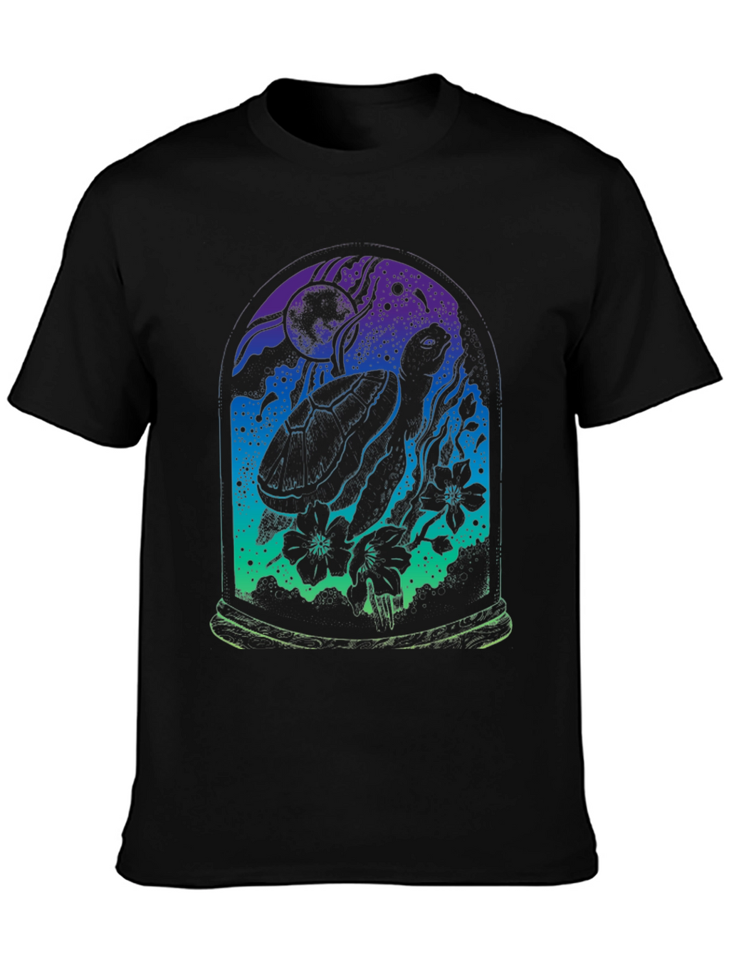 Turtle Terrarium Graphic T-Shirt