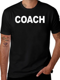COACH Printed Black T-Shirt