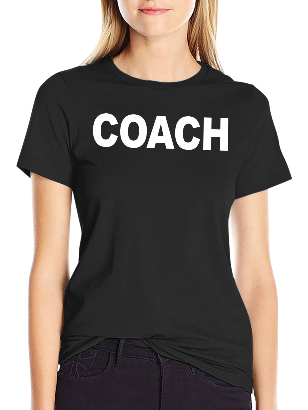 COACH Printed Black T-Shirt