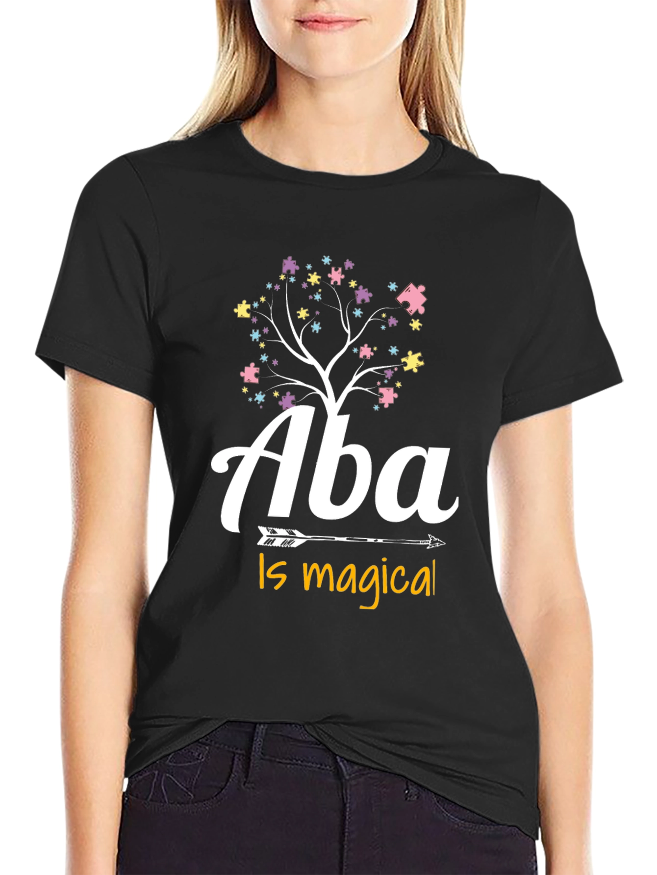 Aba Is Magical Autism Awareness T-Shirt