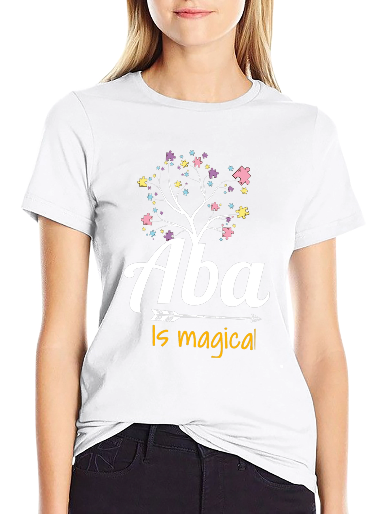 Aba Is Magical Autism Awareness T-Shirt