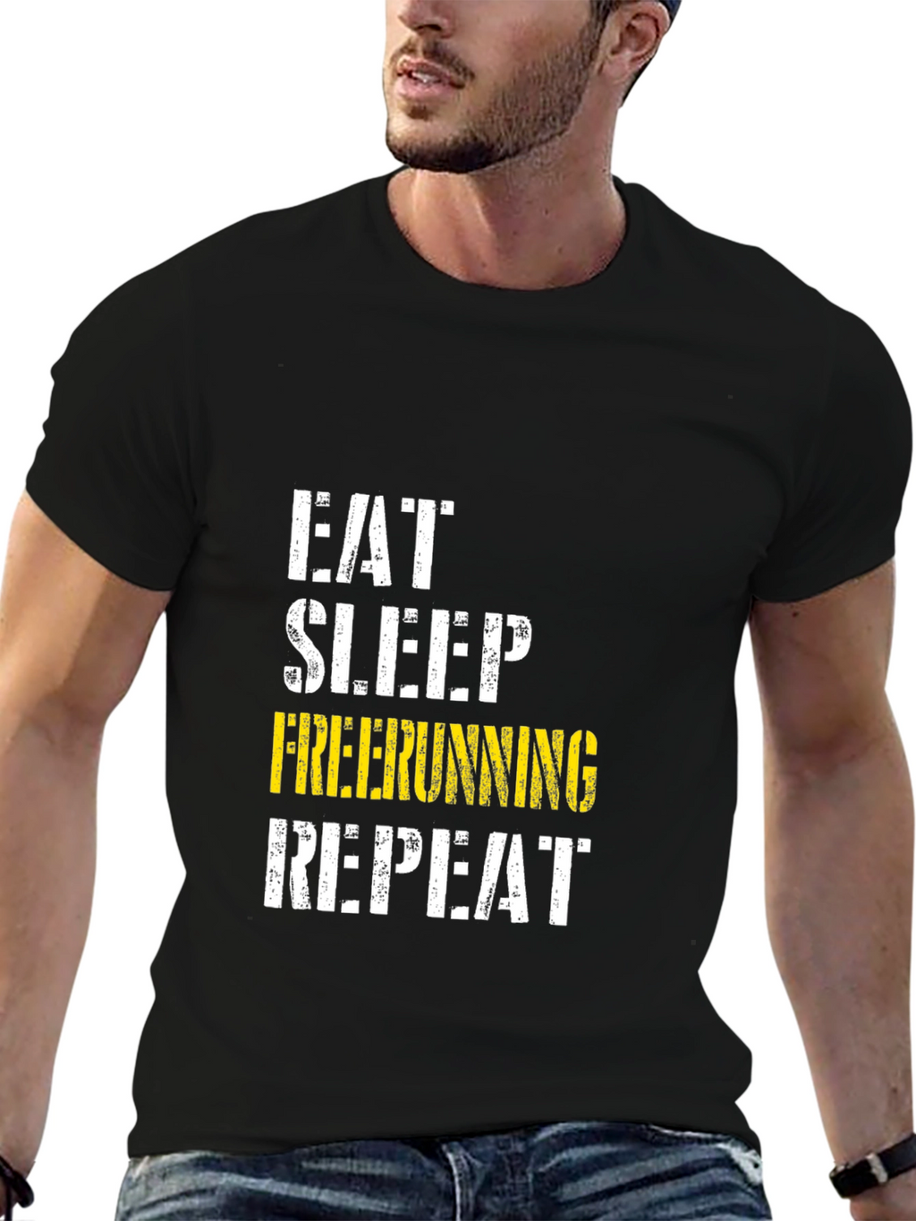 Eat Sleep Freerunning Repeat T-Shirt