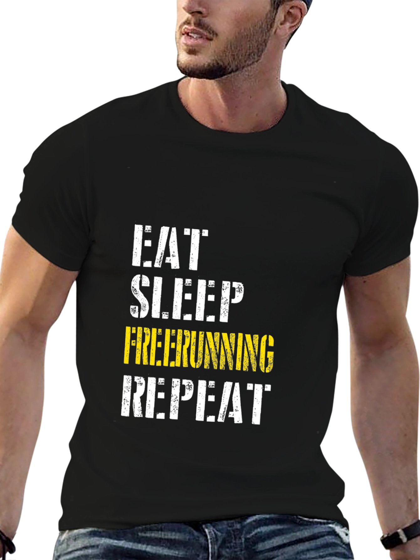 Eat Sleep Freerunning Repeat T-Shirt
