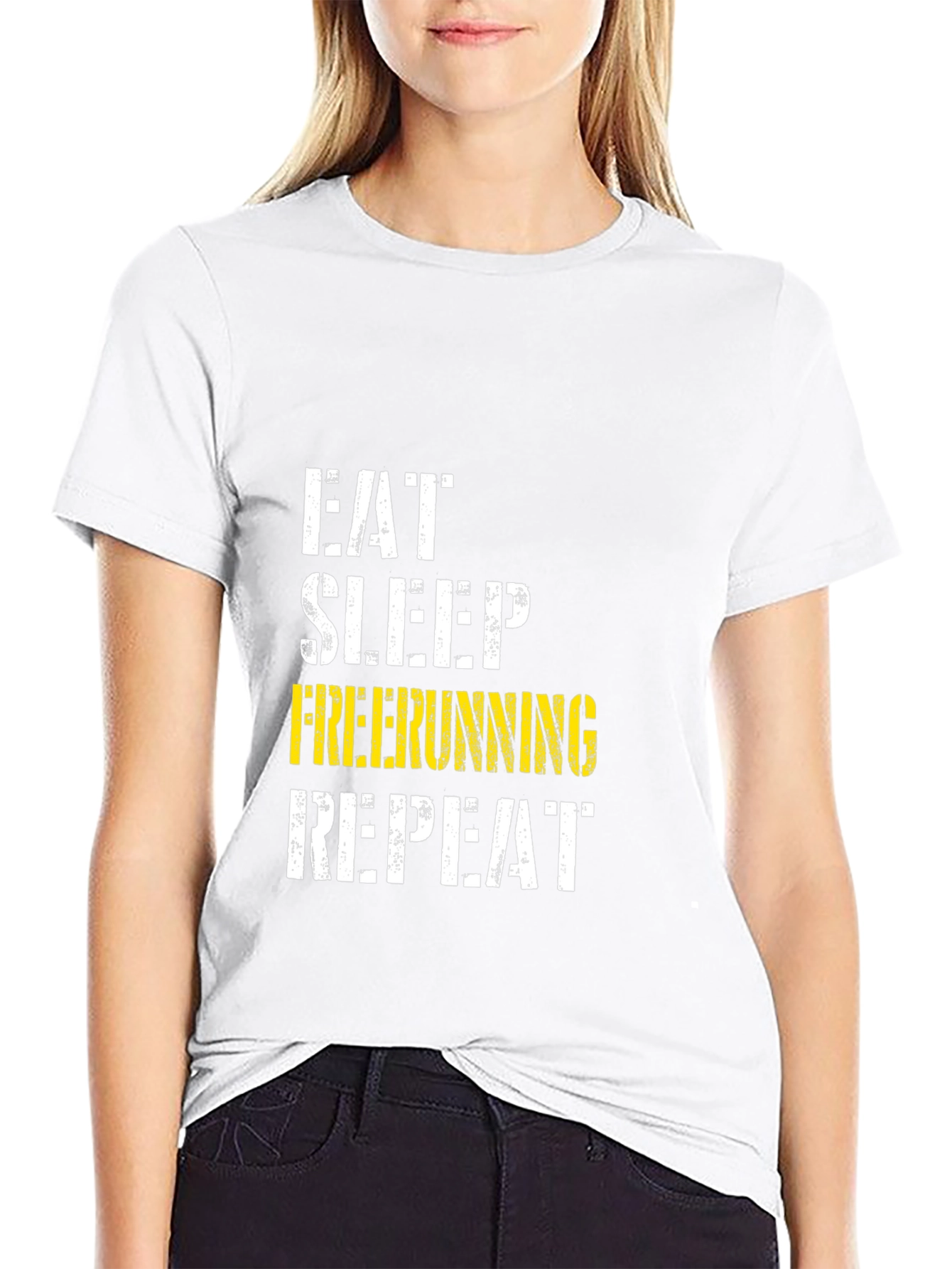 Eat Sleep Freerunning Repeat T-Shirt