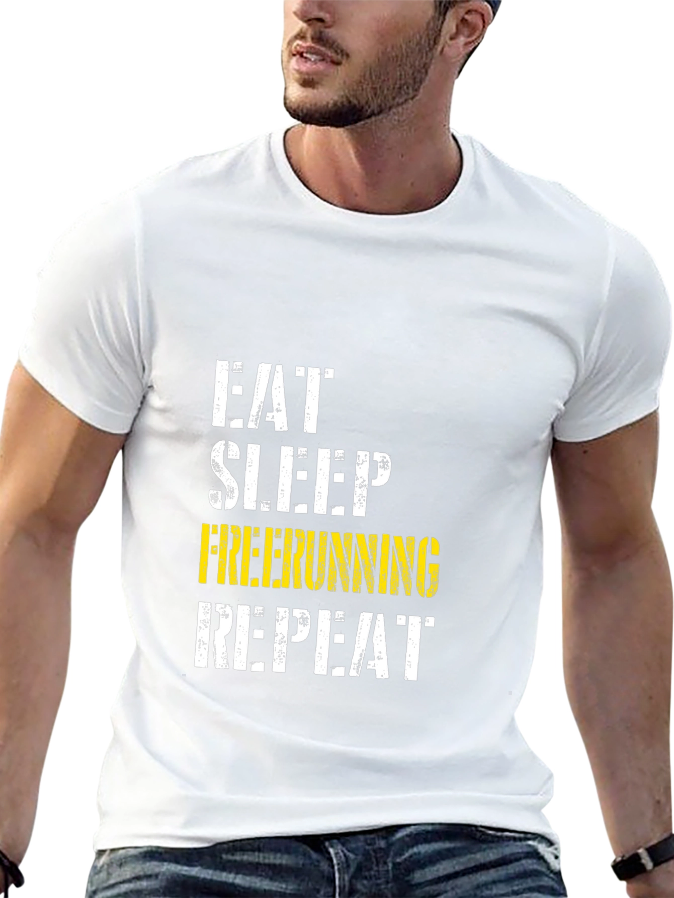 Eat Sleep Freerunning Repeat T-Shirt