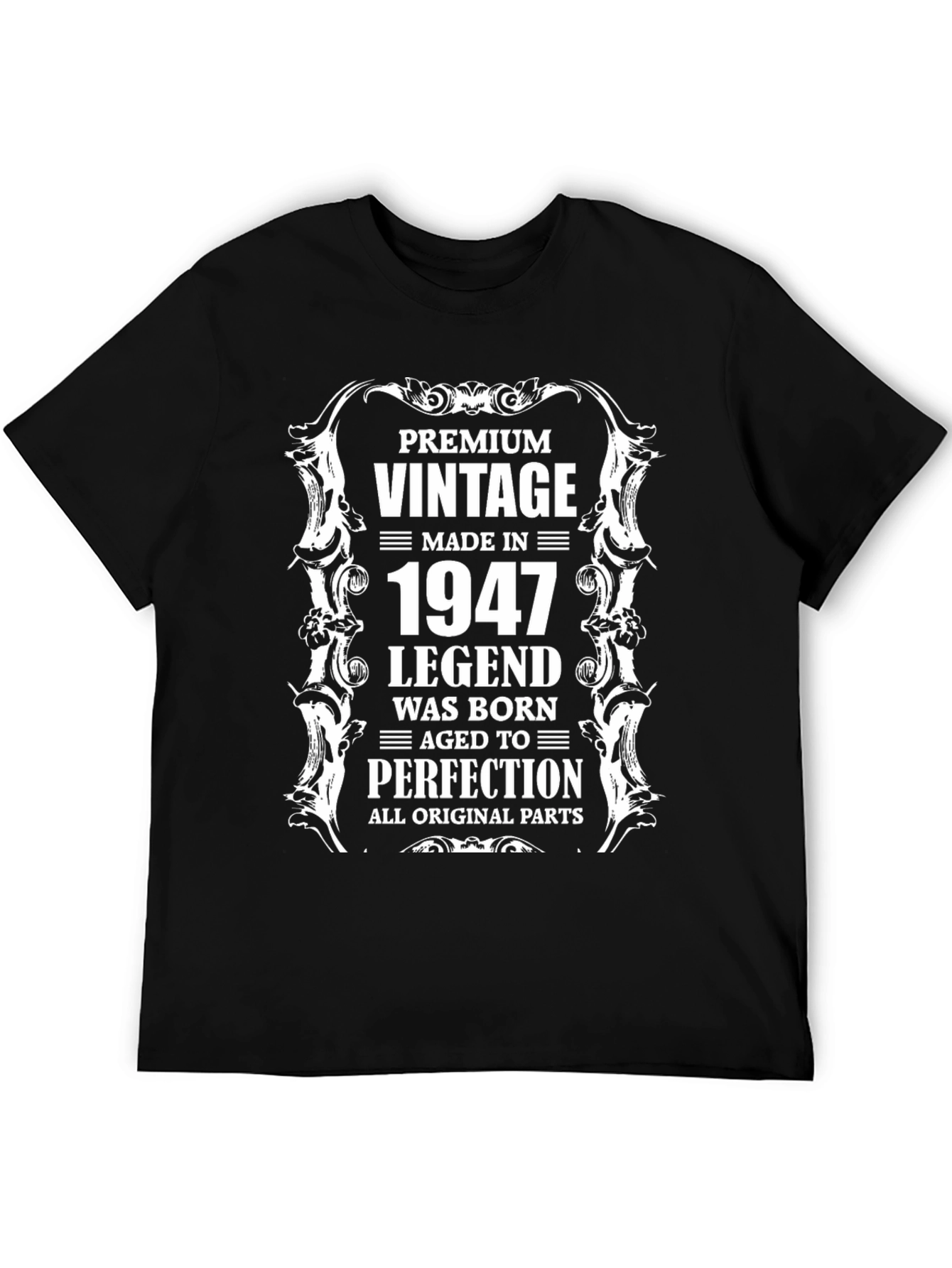 Premium Vintage 1947 T-Shirt - Legend Aged to Perfection