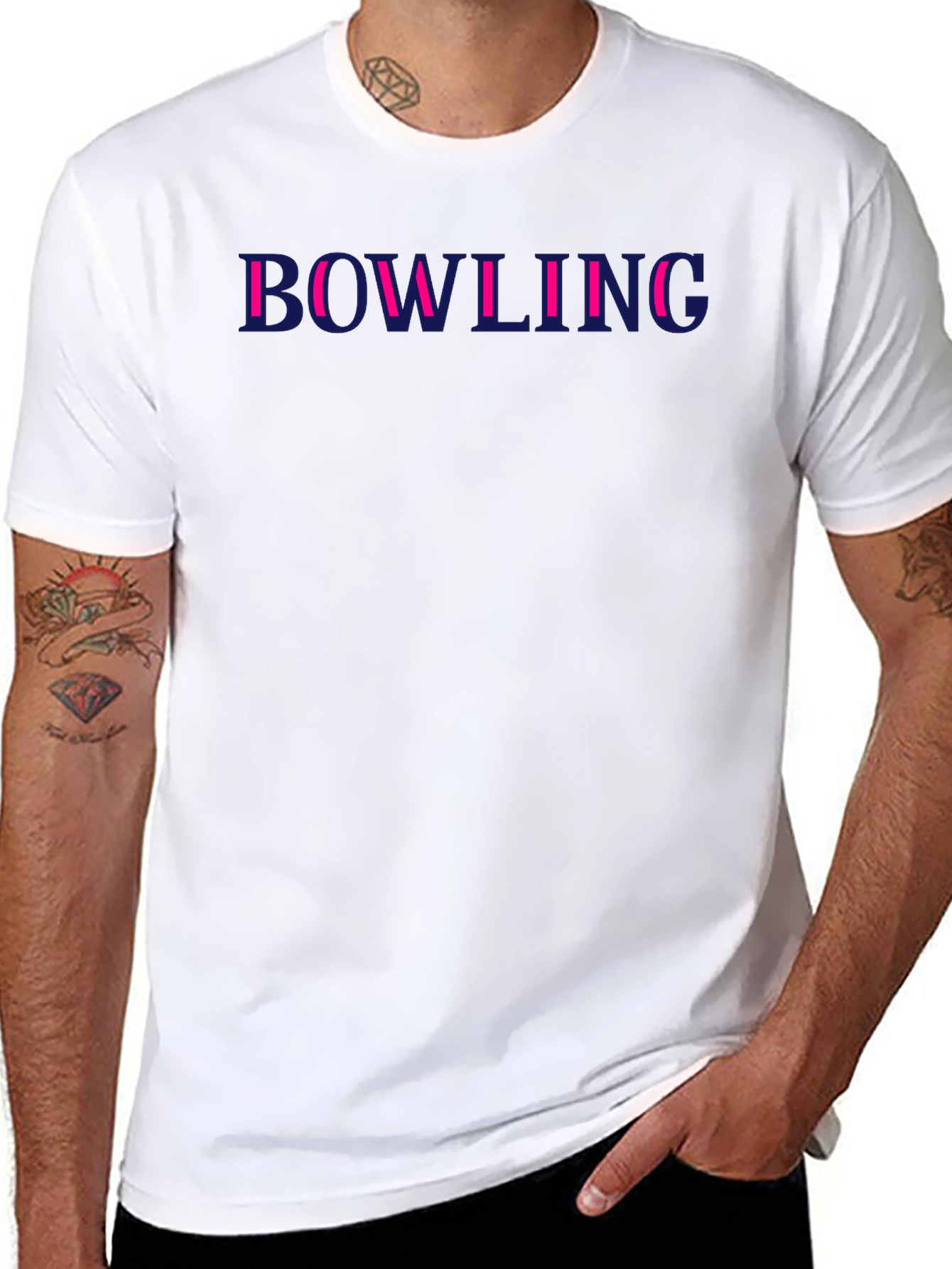 Bowling Graphic T-Shirt - Stylish Design for Bowling Enthusiasts