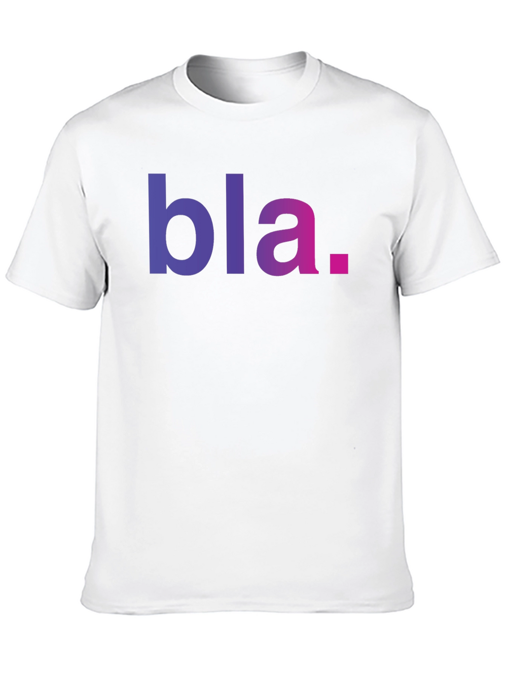 Bla Graphic Tee - Black Casual T-Shirt