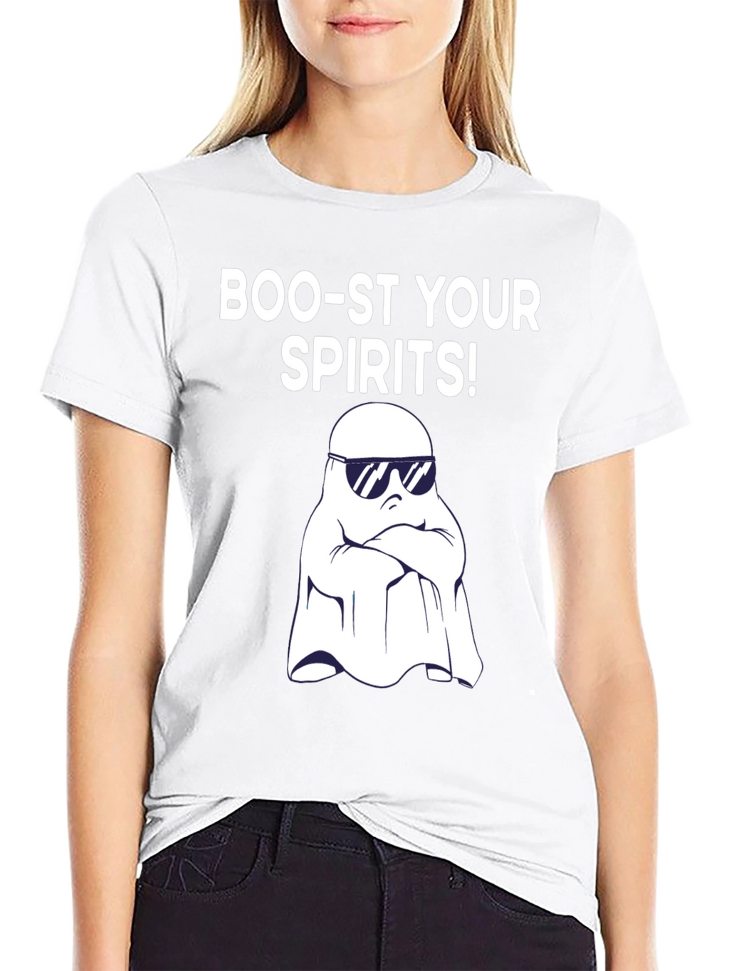 Boo-st Your Spirits Ghost T-Shirt