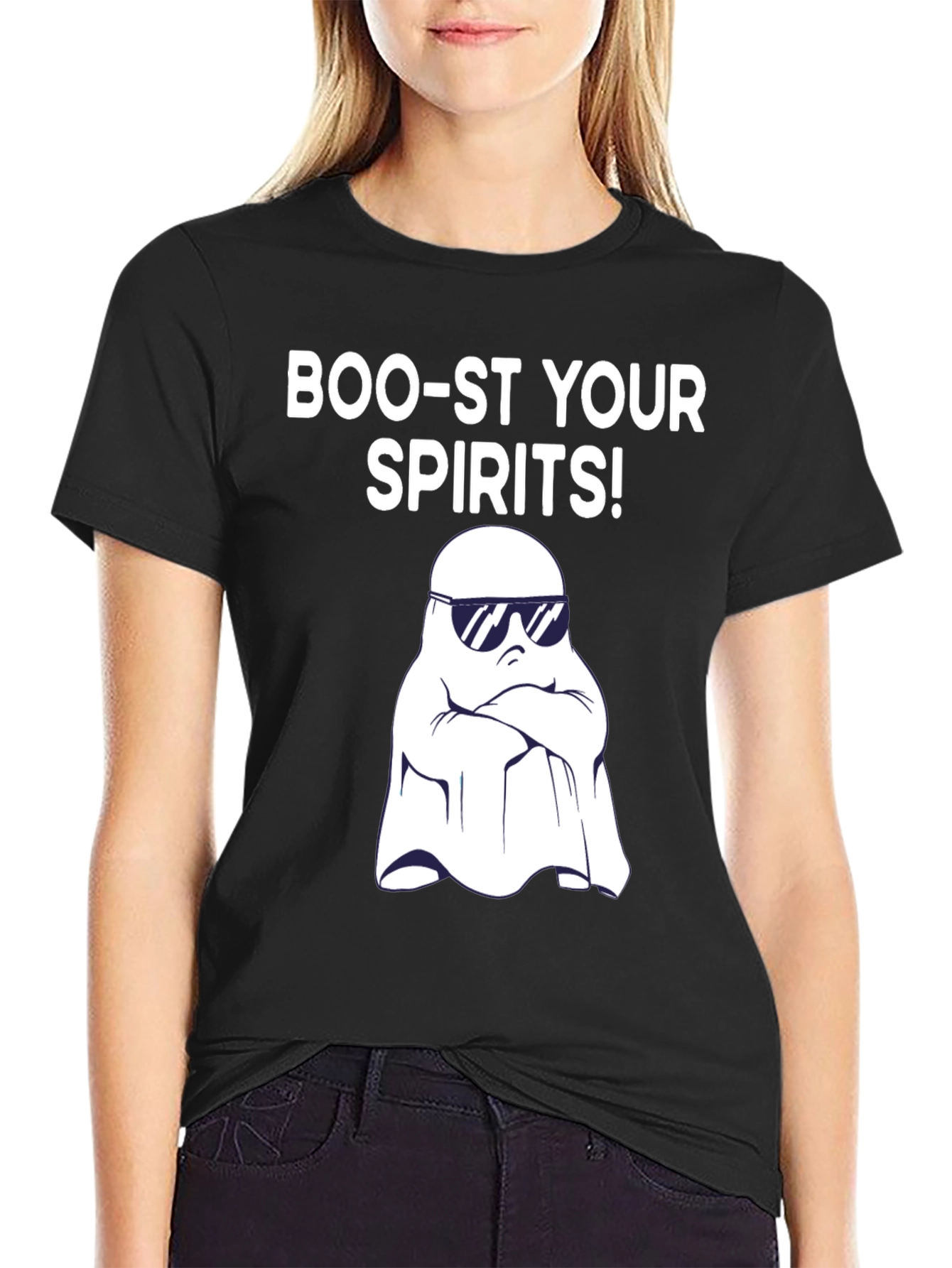 Boo-st Your Spirits Ghost T-Shirt