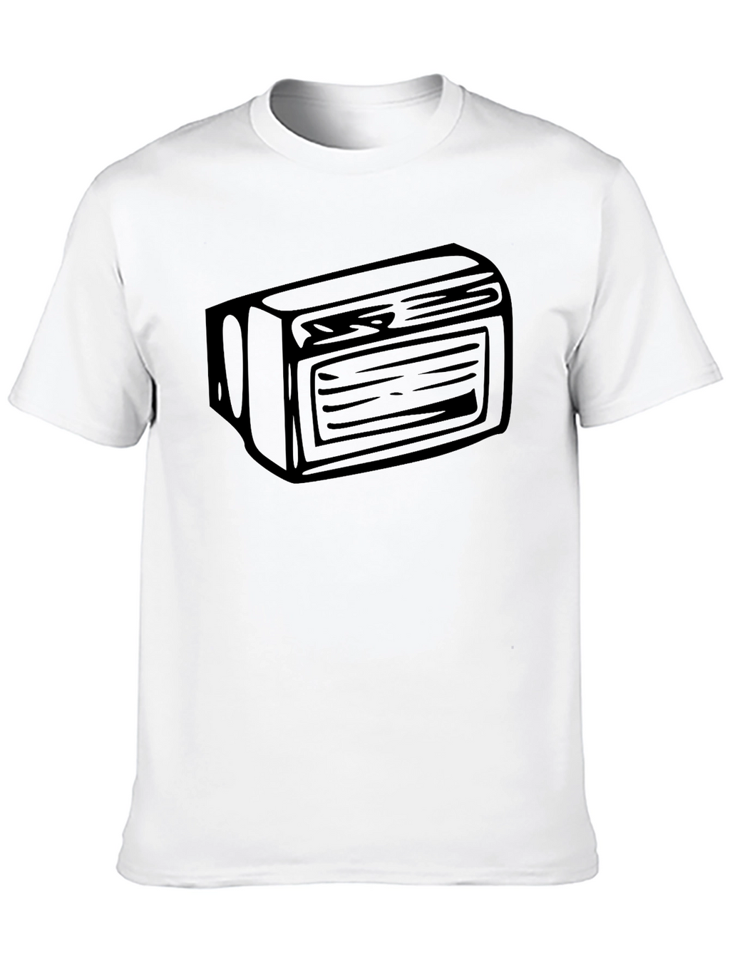 Retro Cassette Tape Graphic Tee - Classic Style