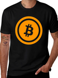 Bitcoin Black T-Shirt - Crypto Currency Tee