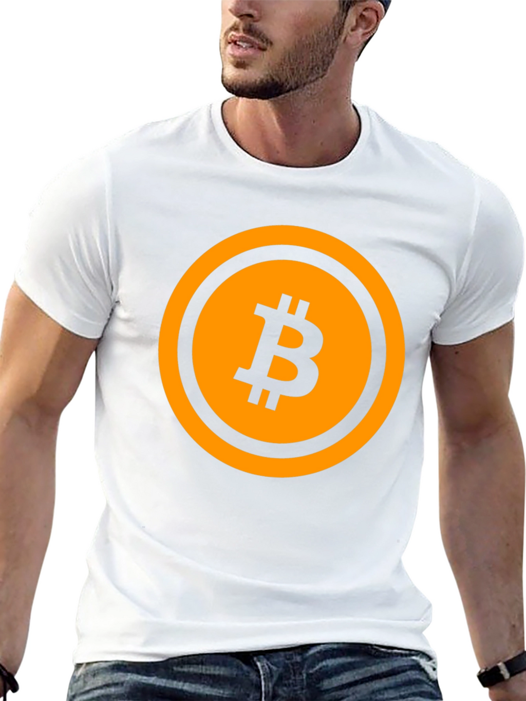 Bitcoin Black T-Shirt - Crypto Currency Tee